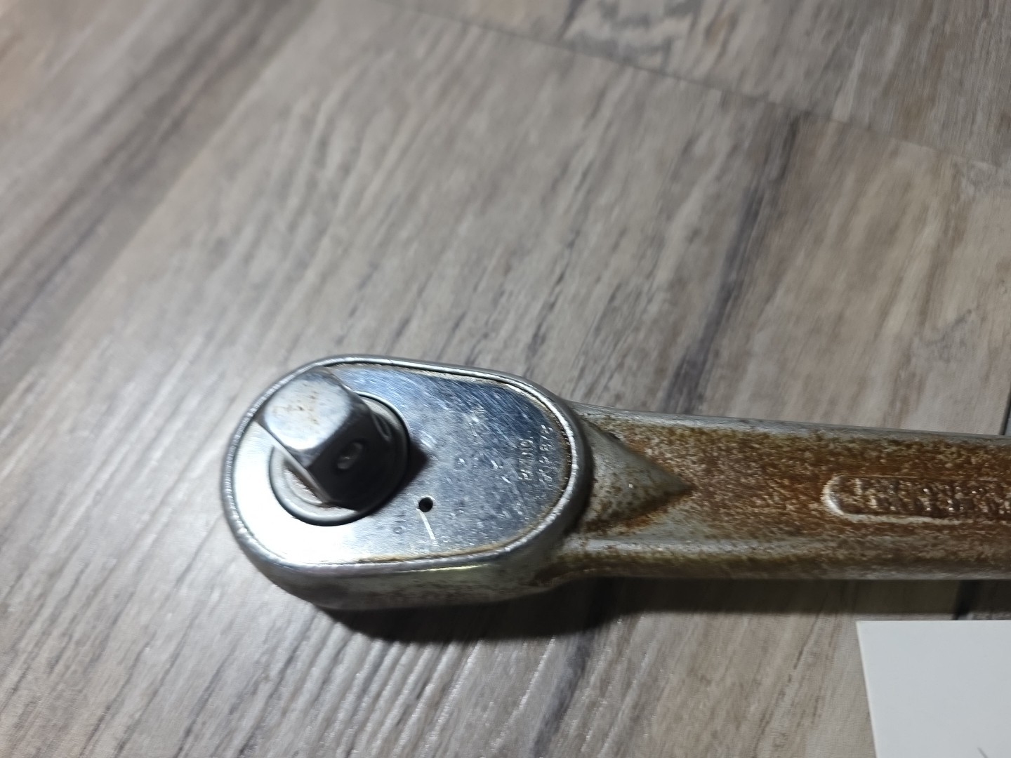 Indestro Super No. 3201 Ratchet 1/2″ Drive – Made in USA – Vintage