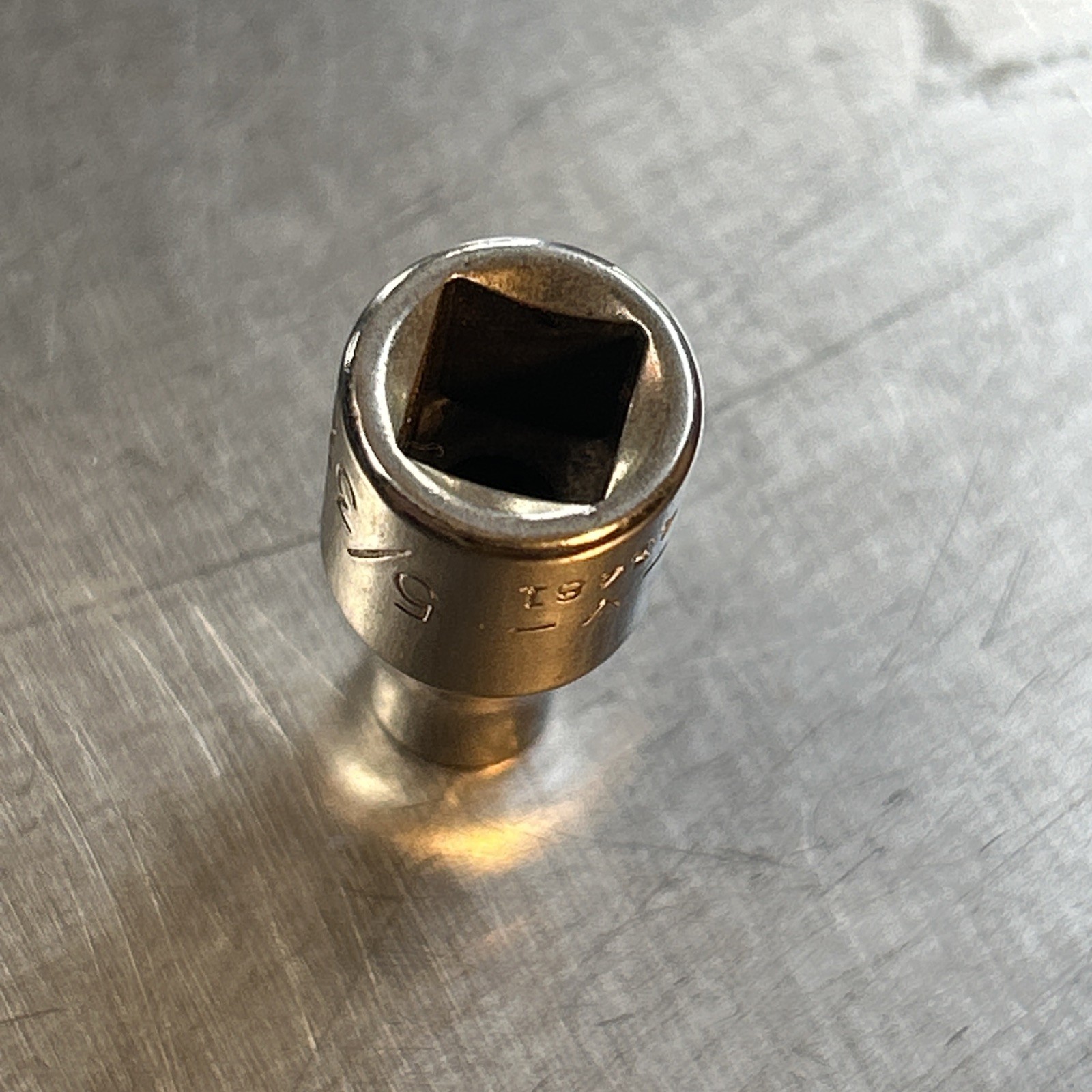 Vintage Craftsman USA 5/32″ 6 Point 1/4″ Drive Shallow Socket 43481 -V- Series