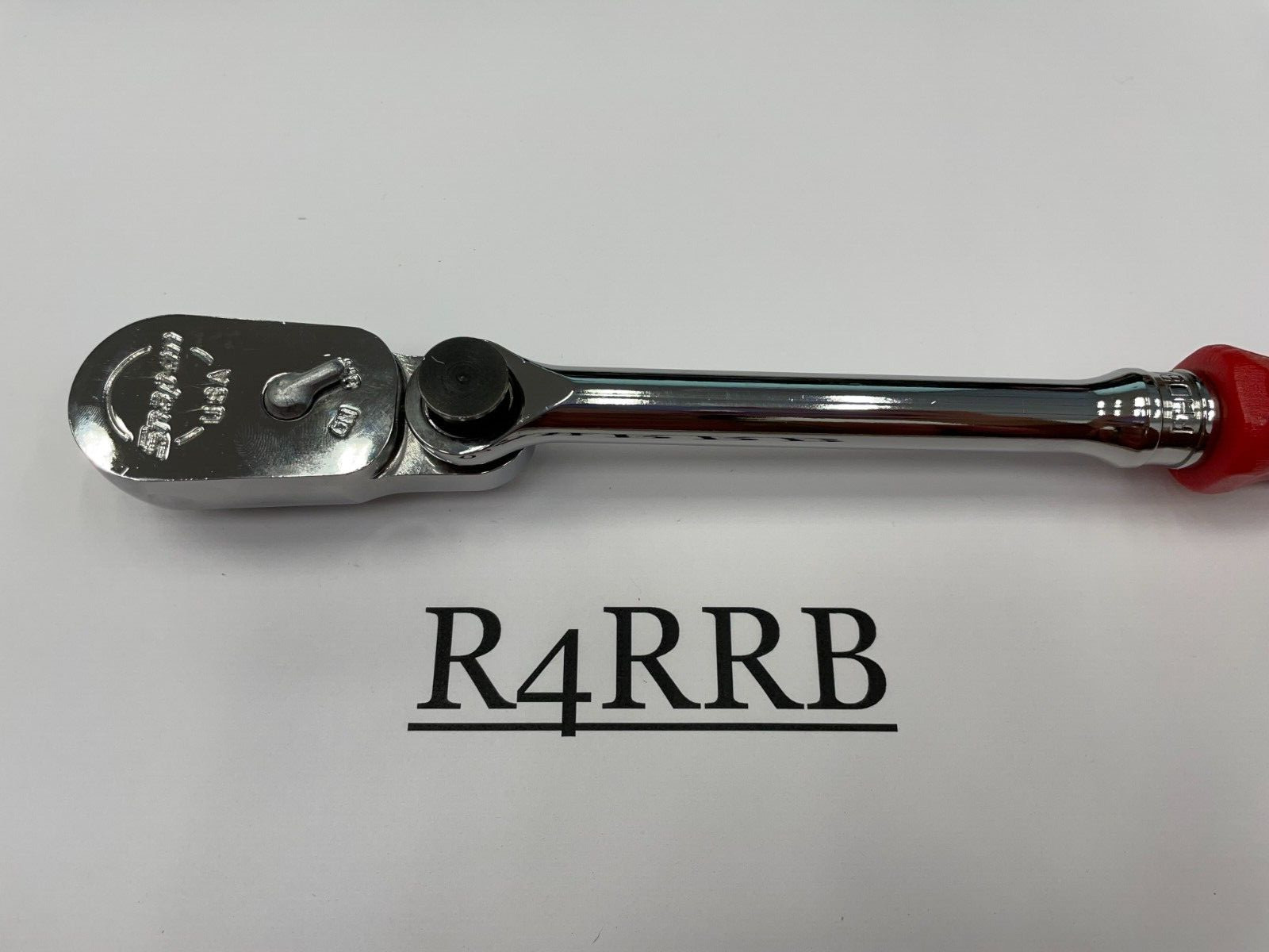 Snap-on Tools USA NEW RED 3/8″ Drive Hard Grip Multi-Position Ratchet FHD80MPR