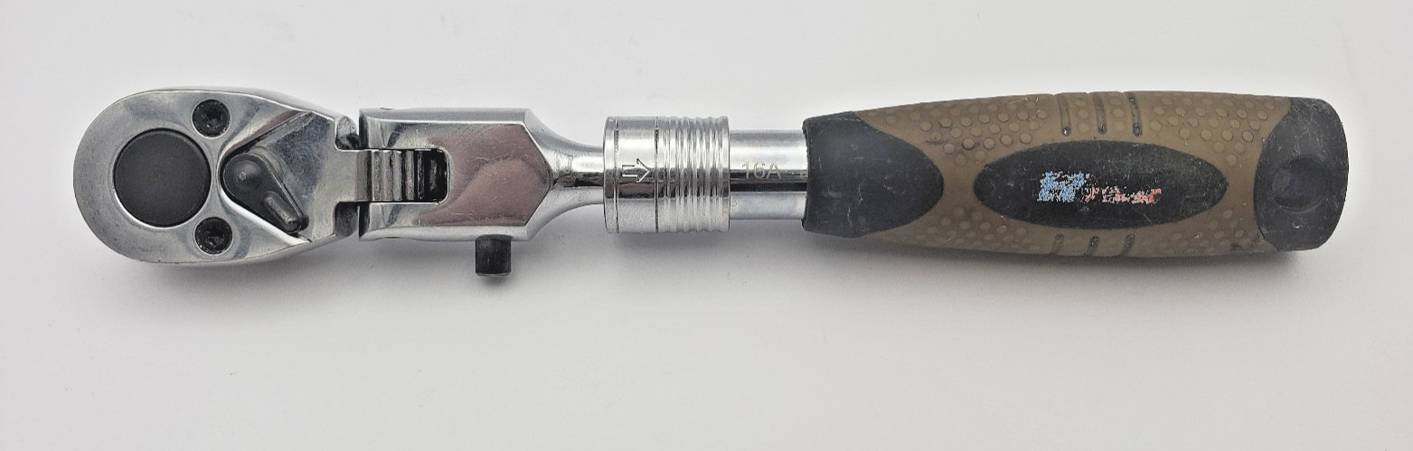 EZ Red MR14FL 1/4″ Drive Extendable Flex Head Ratchet
