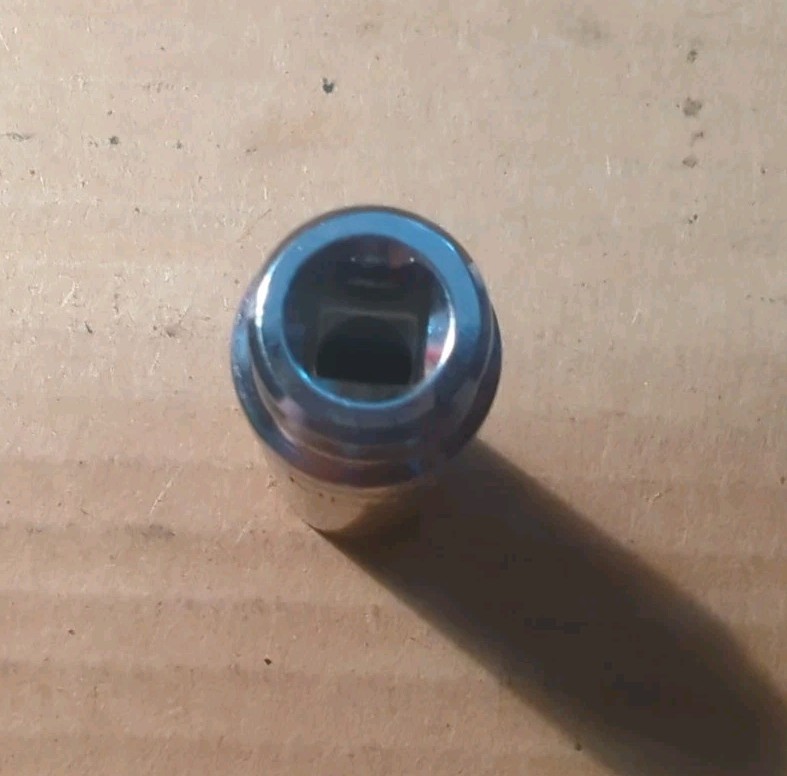 Nice Mac Tools 12mm 6 Point 1/4″ Drive Deep Polished Chrome Socket MD6 12MM USA