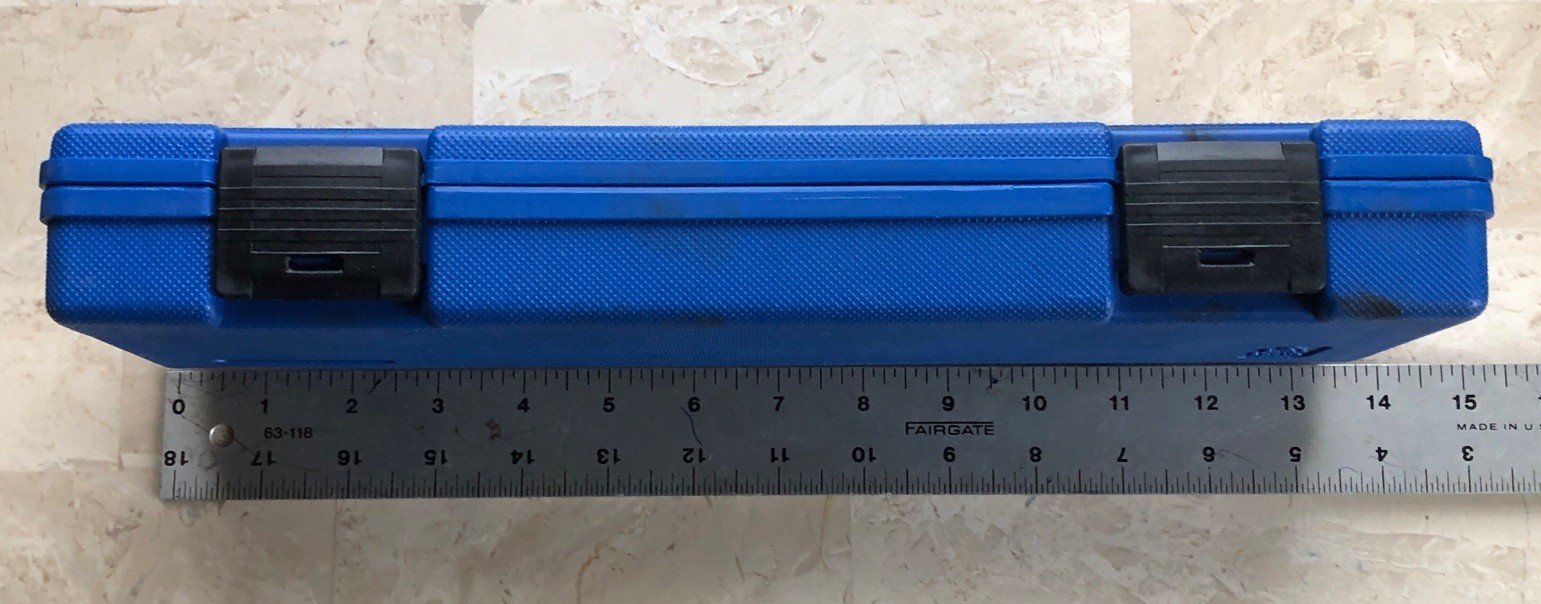 CORNWELL BLUE POWER No. CBP2L SOCKET SET BOX: BOX ONLY NO SOCKETS INCLUDED