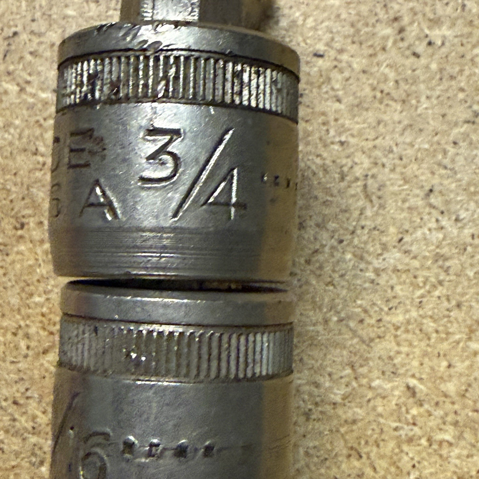 1/2” Hex Key Socket Set 1/2” To 3/4” 6 Piece Set 6 Sided