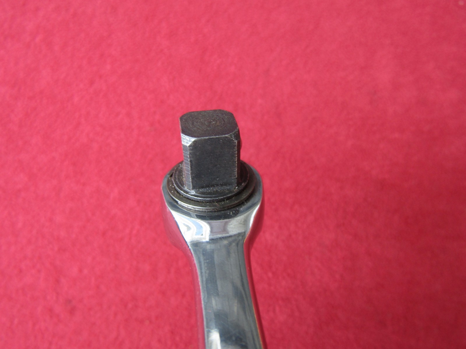 RARE! Matco Tools USA BR5 3/8″ Drive Round Head Chrome Handle 5” Stubby Ratchet