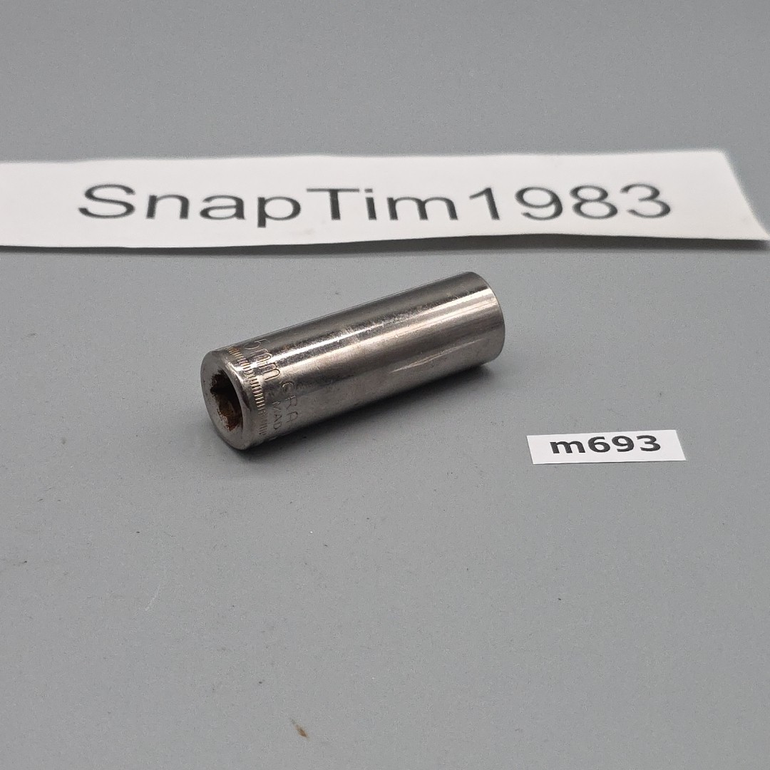 Craftsman Tools 15mm 3/8″ Drive 6 Point Deep Socket G2- 44432 USA