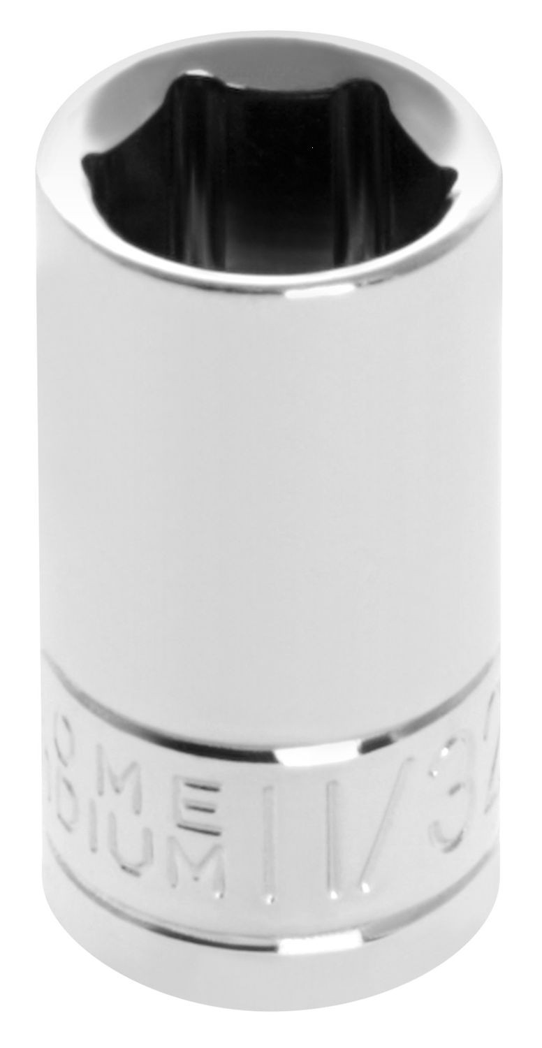 Performance Tool W36011 1/4 Inch Drive 11/32 Inch 6pt Socket