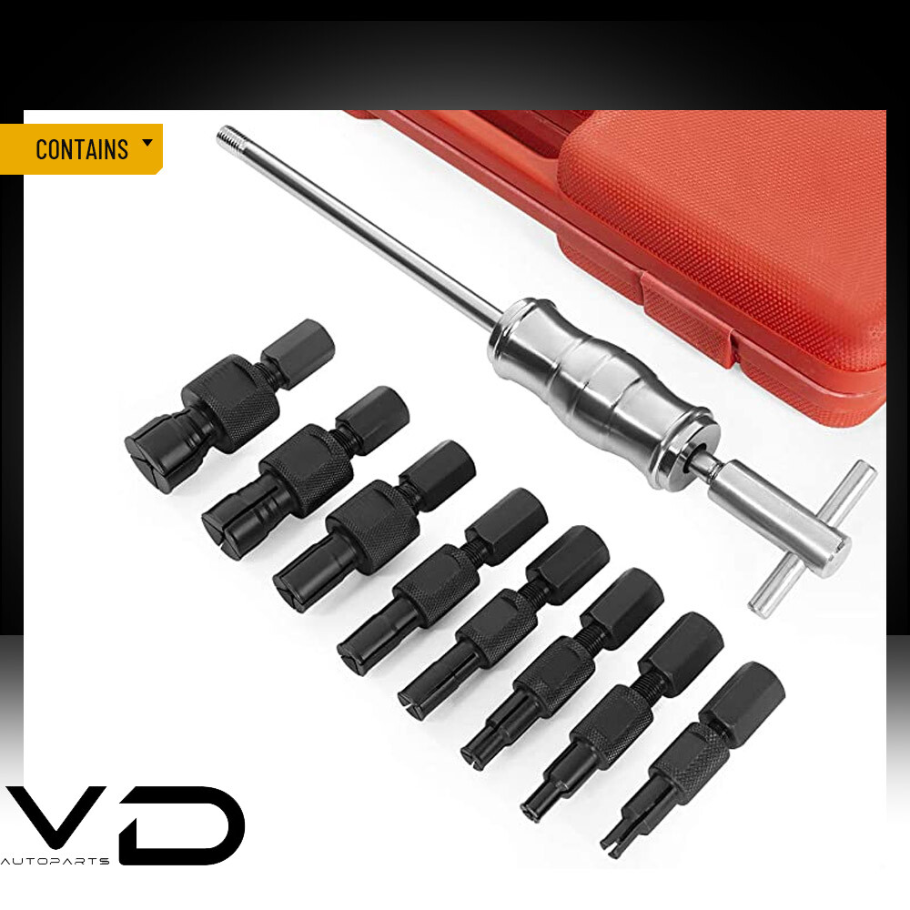 Inner Bearing Puller Set Remover Slide Hammer Internal Kit 8-32mm 9pc Blind Hole