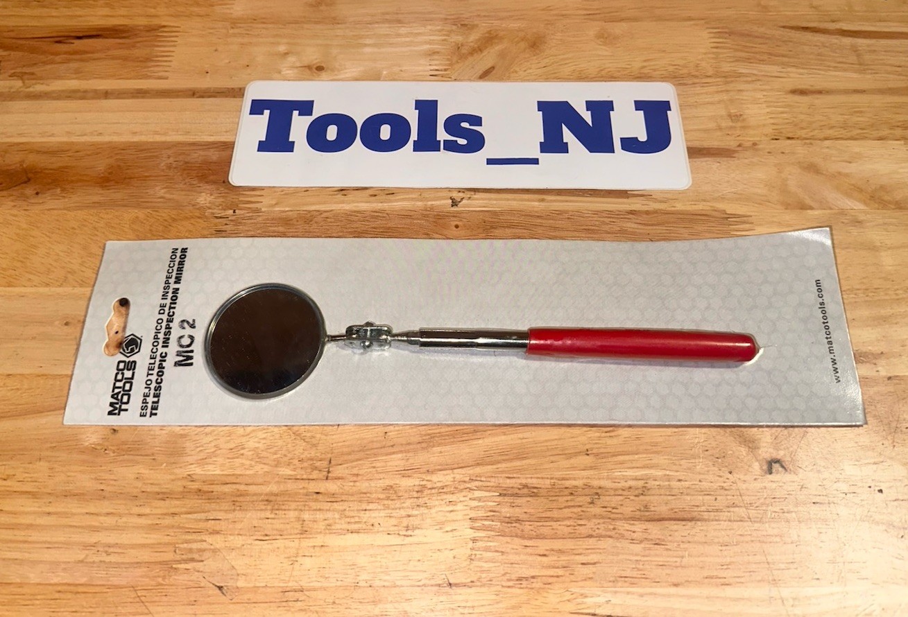 Matco Tools MC2 Inspector Mirror w/ Red Grip, 10″ TO 14″, USA