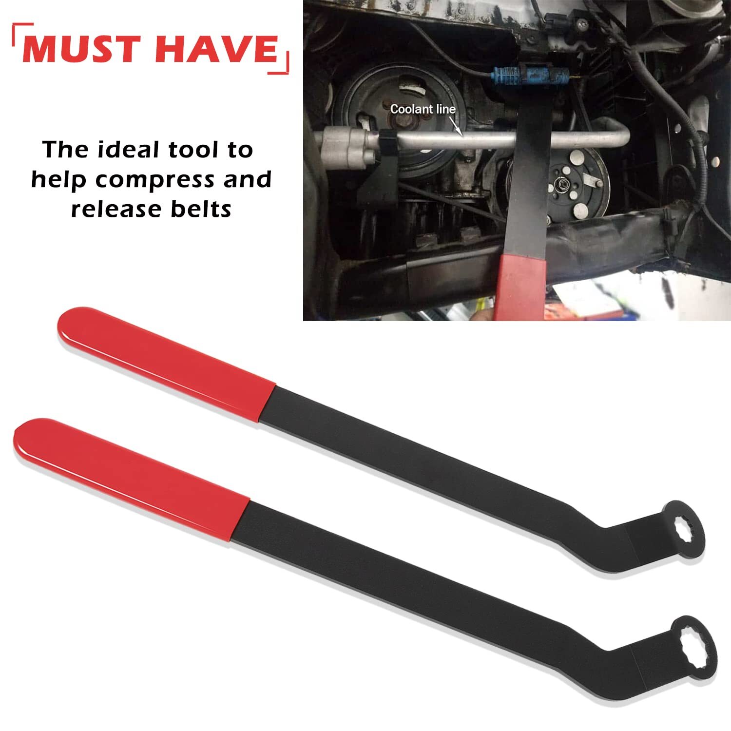 1016 Serpentine Belt Wrench Tool Set for 2007 & Up Mini Cooper N12 N14 N16 & N18