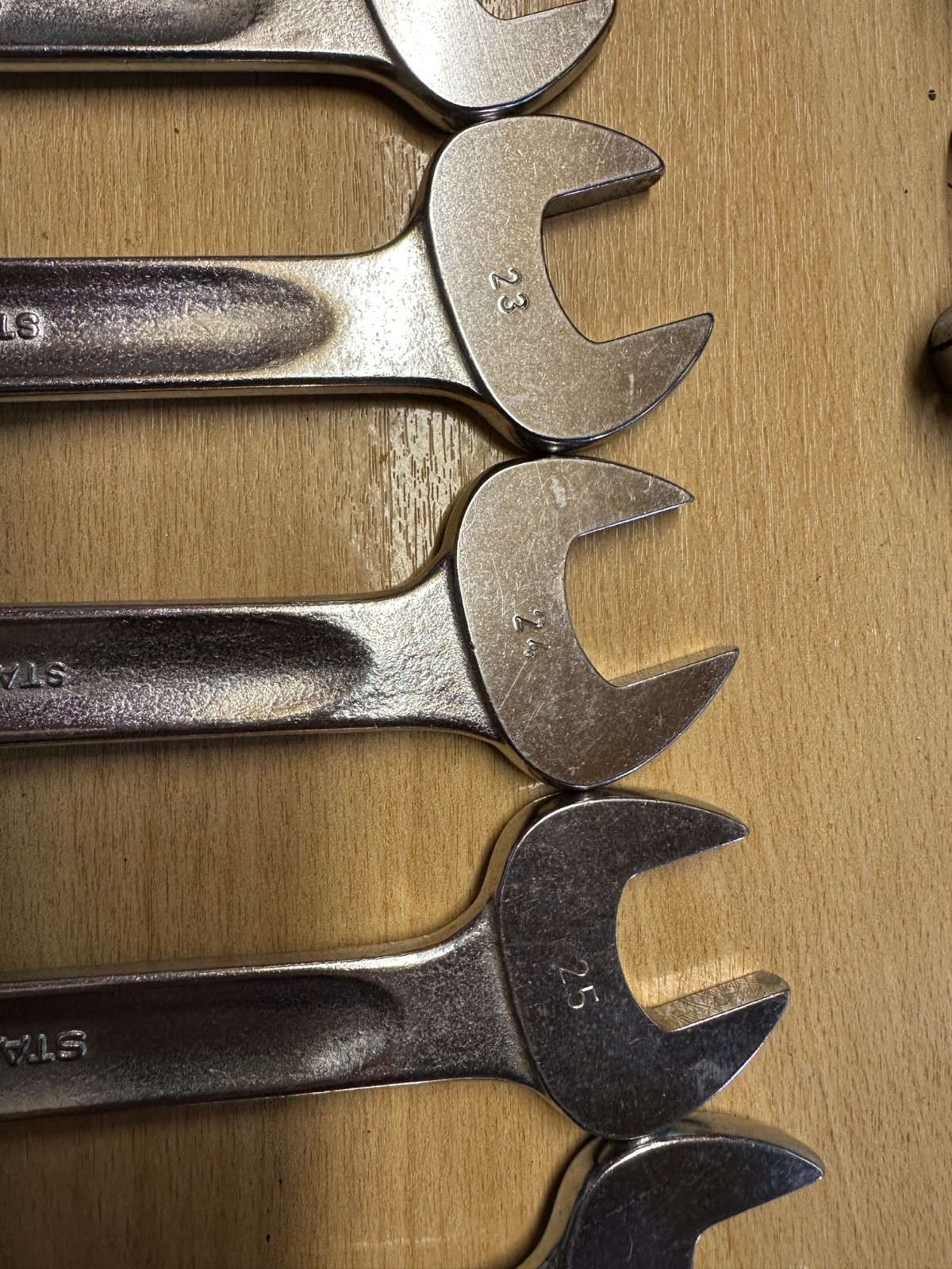 Stahlwille Open Box Spanner Set series 13 , 11 Piece, 16 -27mm