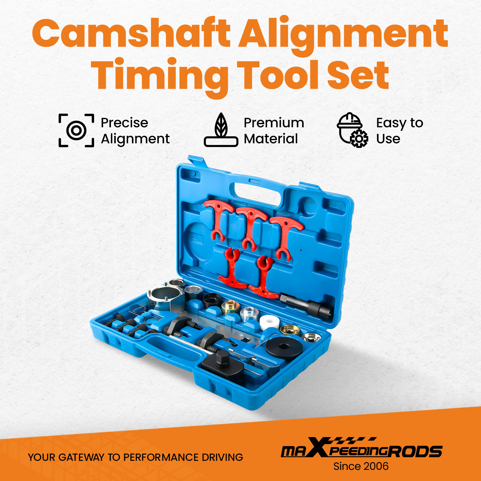 29PC Timing Tool Kit for Audi VW 2.0T TSI TFSI EA888 Engine A3 A4 A5 A6 08-18