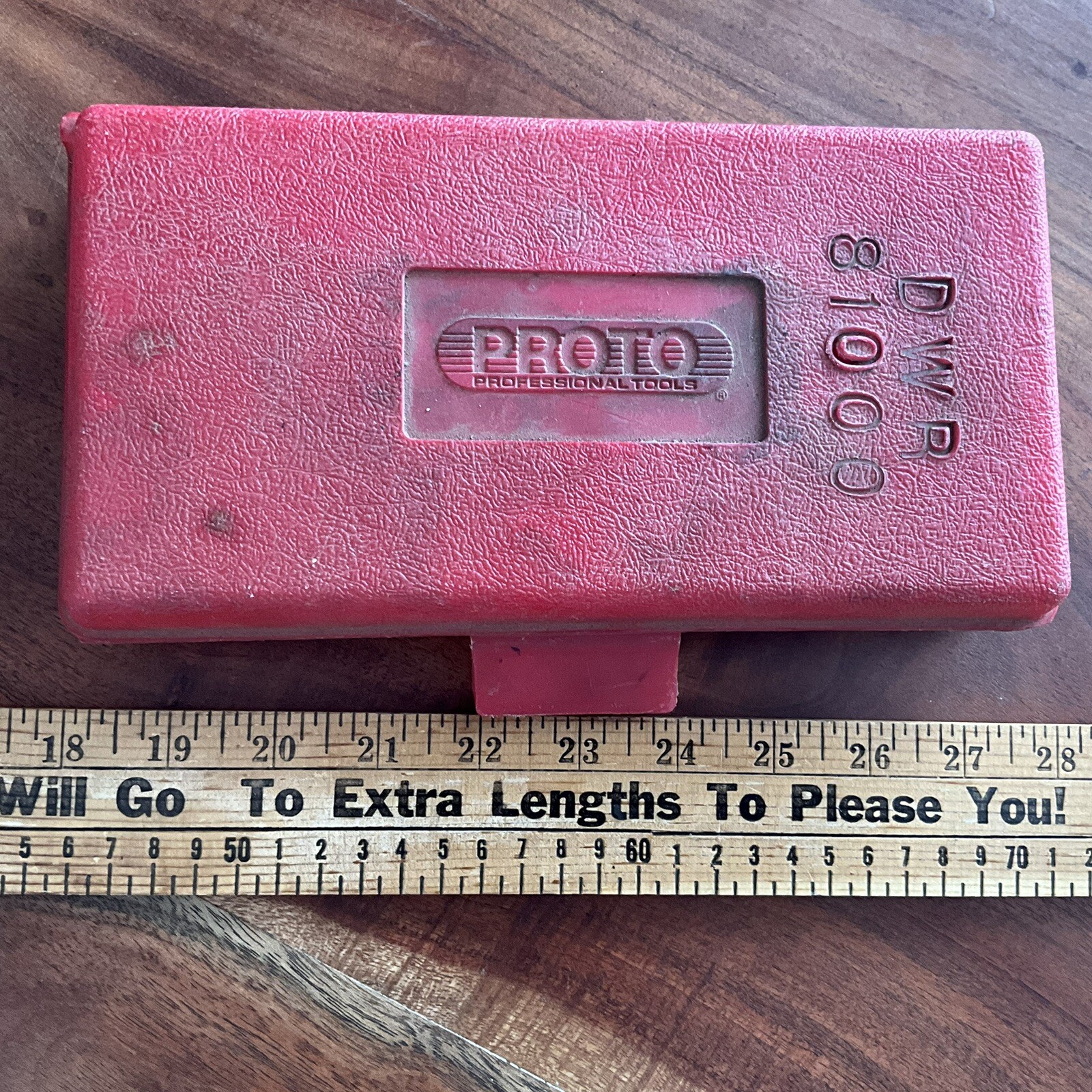 Proto Industrial Tools 10-Piece 1/8 & 5/8 Drive Hex Bit Set in 4968PB Case