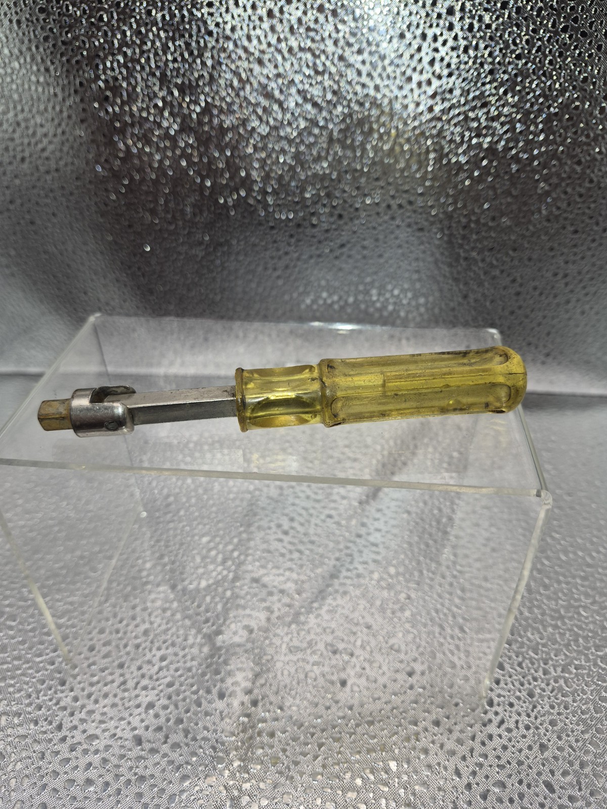 1/4″ Drive Flex head Breaker Spinner Handle Yellow Plastic