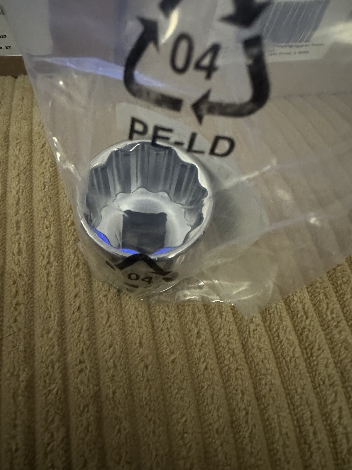 Westward 1-5/32″ 12 Point Socket 3/4″ Drive Chrome 10E256 NOS USA