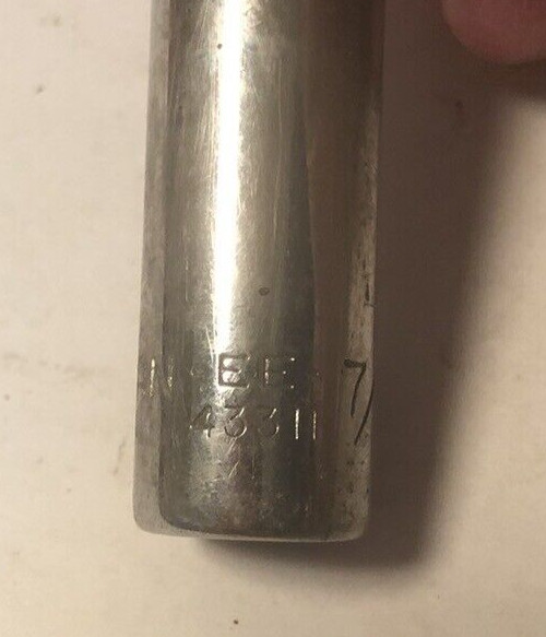 2 Craftsman Deep Well Sockets 1/2″ & 7/16″ 3/8″ Drive 12 Pt 43311 43312 EE Vtg