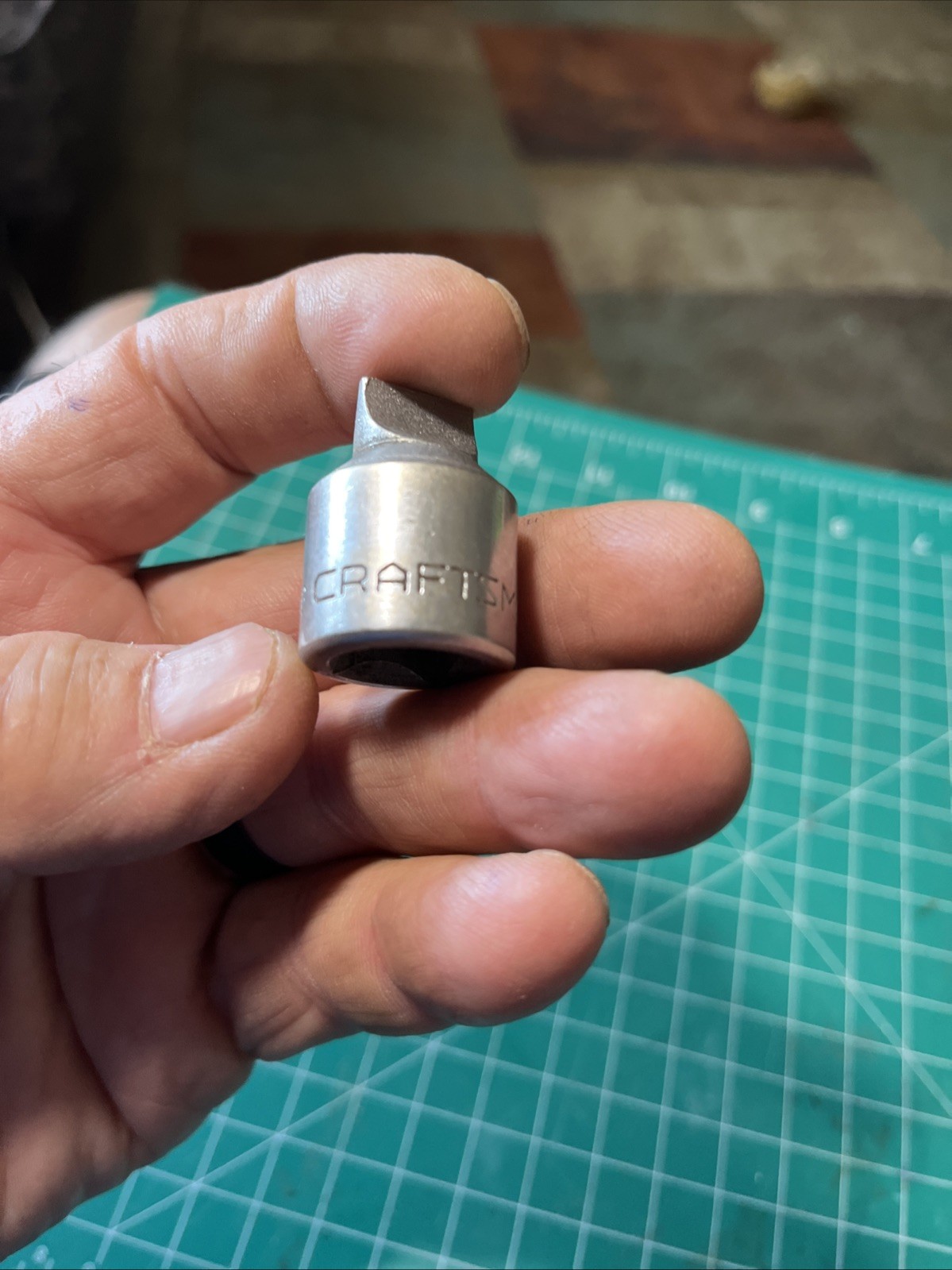 Vintage Craftsman 1/2″ Drive Drag Link 9/16″ Socket V