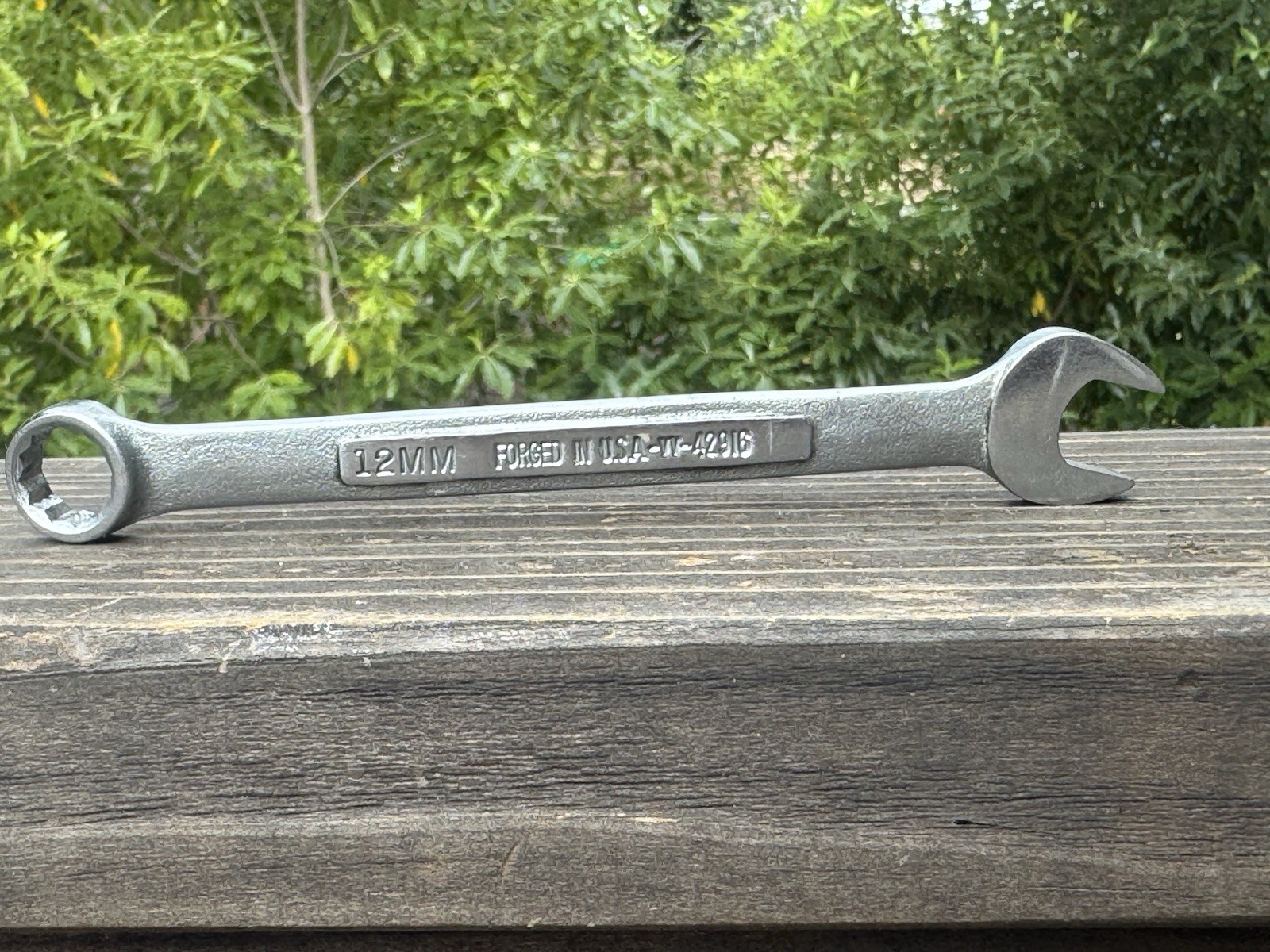 Craftsman 12mm Combination Wrench Metric 12 Point -VV- 42916 USA