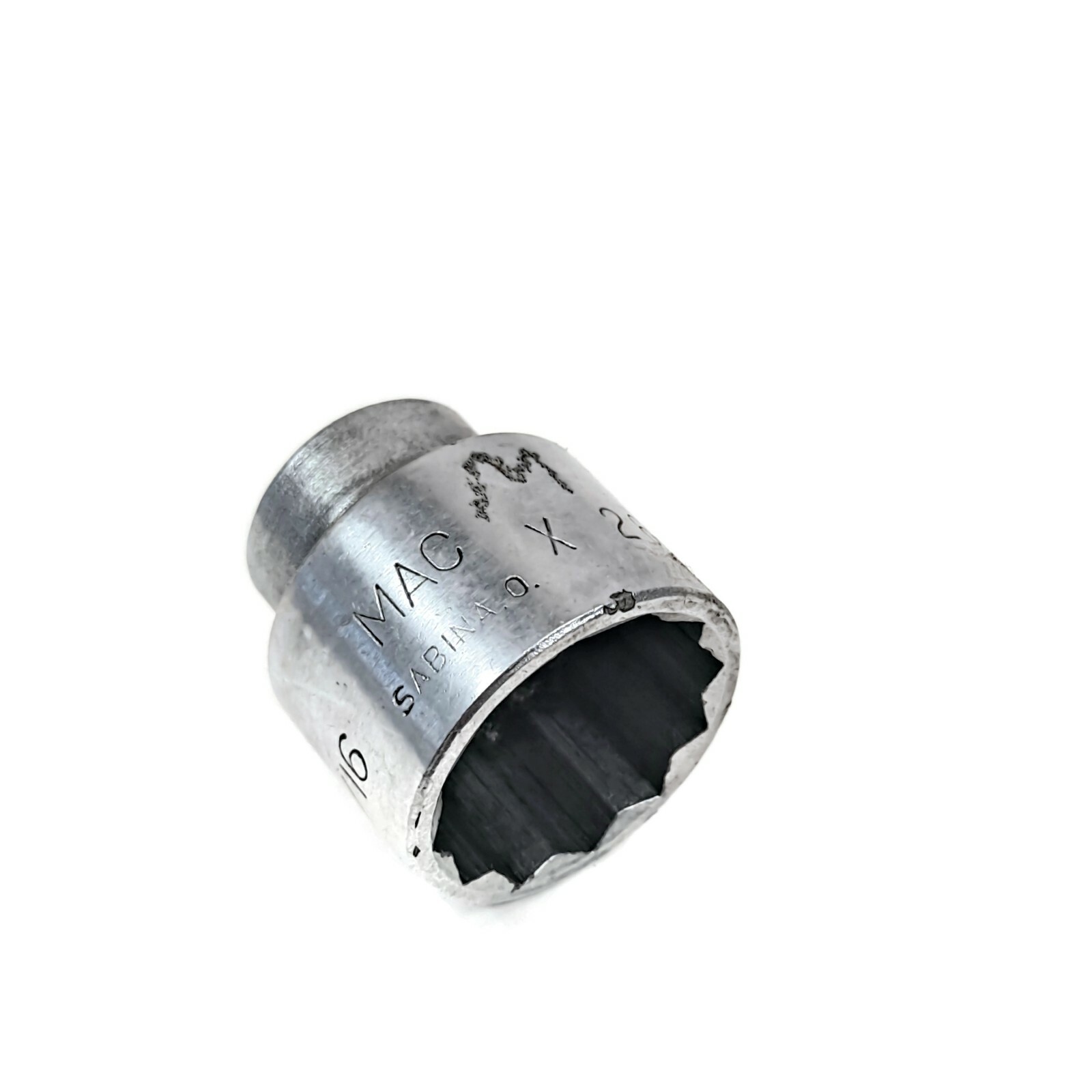 MAC Tools X262R 3/8″ Drive 13/16″ Shallow Standard Chrome Socket 12 Point SAE