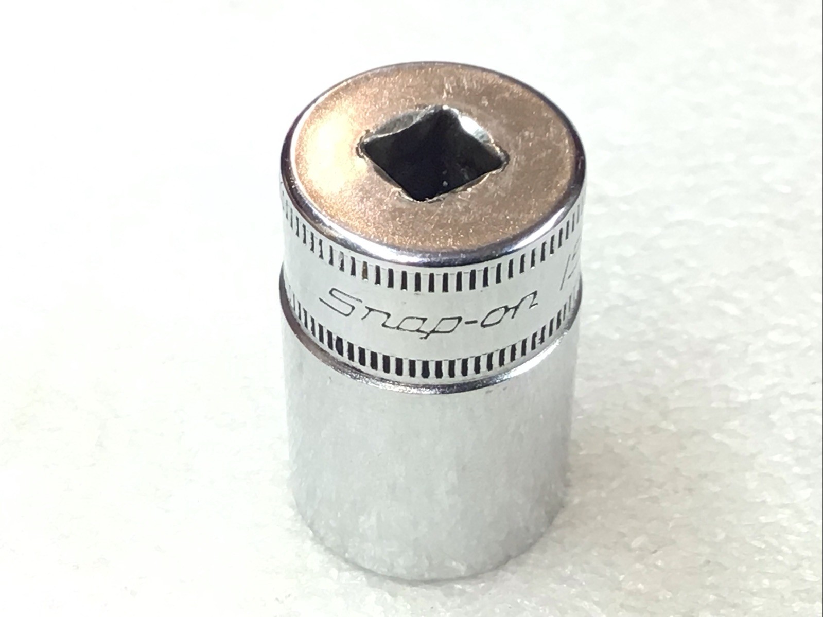 Snap On TMMS15 -15mm, Metric, Chrome, Simi-Deep, 6 Pt., 1/4” Dr. Socket-USA-NICE