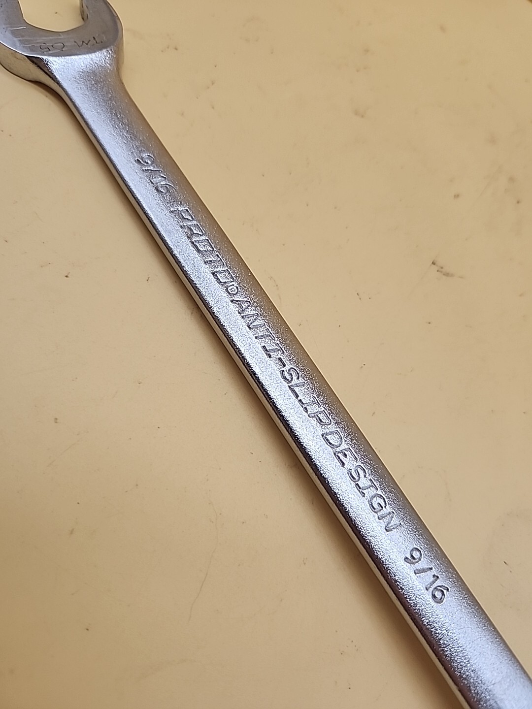 Proto Professional Anti Slip Combination Wrench 12 Pt 9/16″ 1218ASD USA