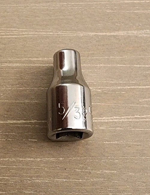 Craftsman USA 5/32″ Socket 6 Point 1/4″ Drive G 43481