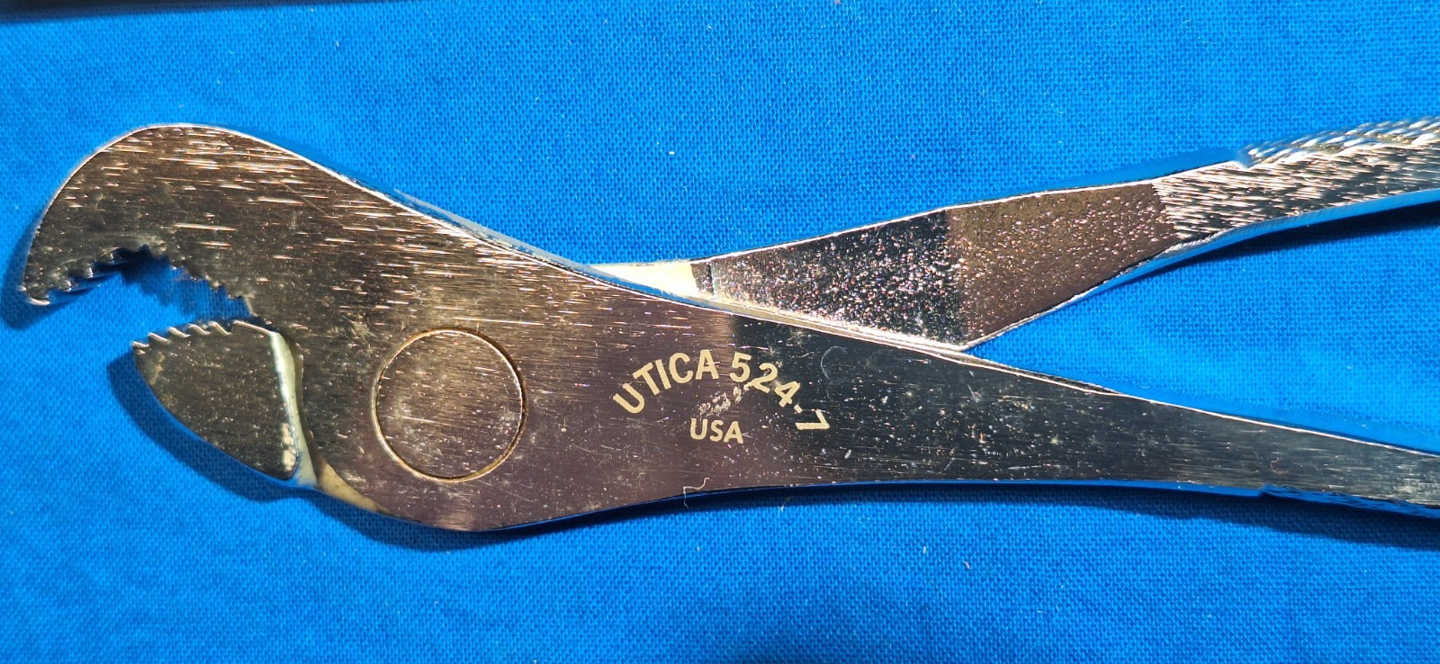 UTICA 524-7 Battery terminal pliers NEW! USA Full Polish