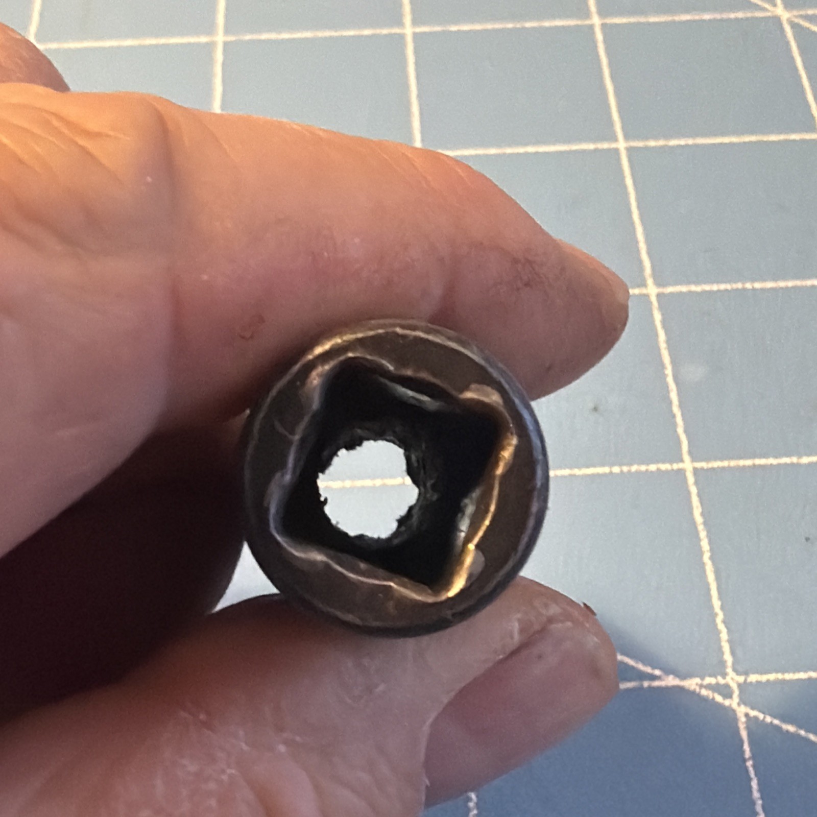 Snap-on Tools USA 3/8 Drive 10mm Metric Deep 6 Point Impact Socket SIMFM10