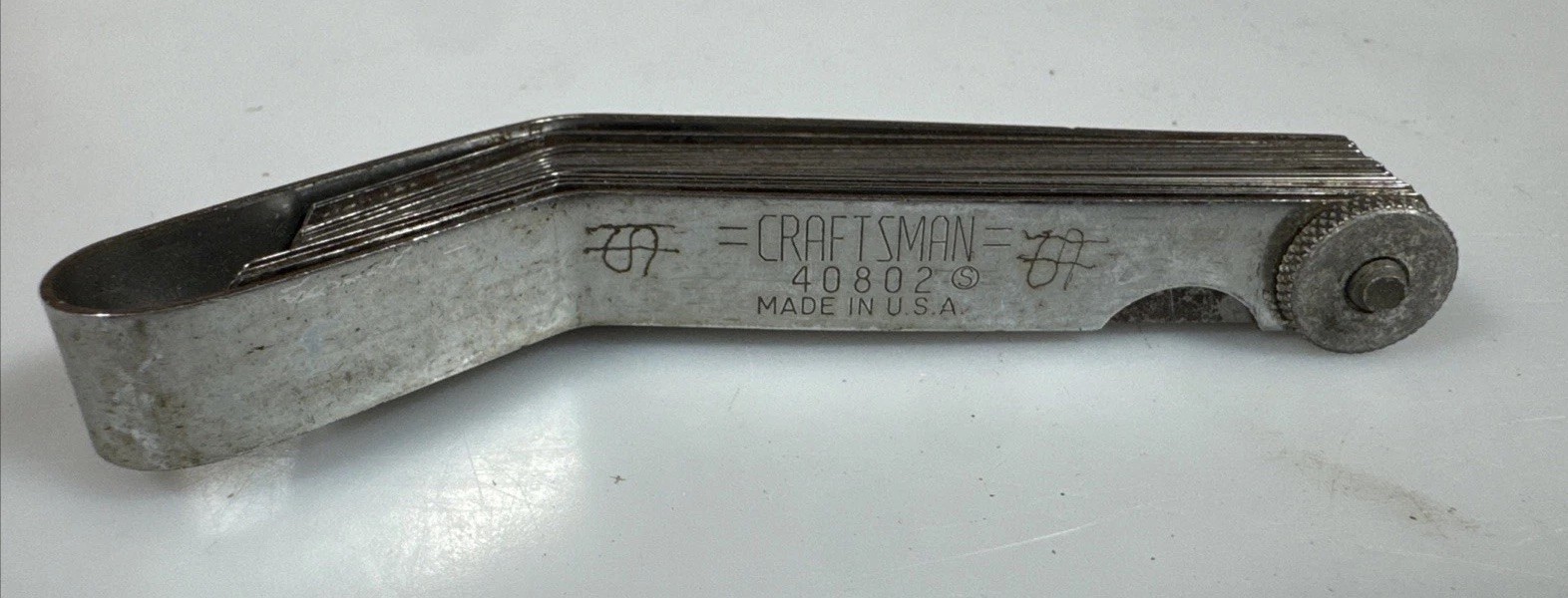 Sears Craftsman USA Nos 26 Blade Master Offset Gauge 40802 Valve Clearance Tool