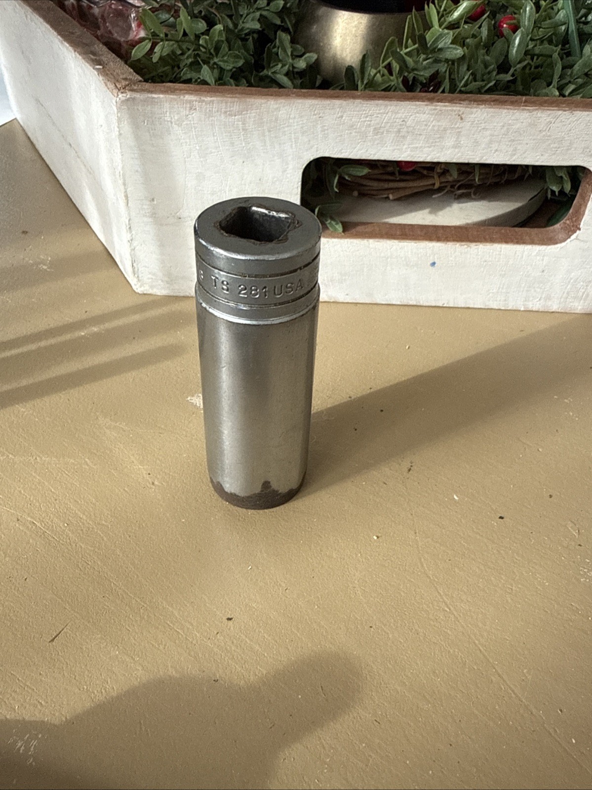 Vintage Snap-on TS-281 7/8″ Deep Socket 1/2″ Drive 6 pt SAE Chrome USA Snap On