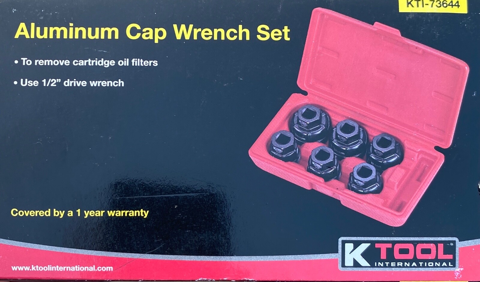 Cartridge Housing Oil Filter Cap Wrench Socket Tool Set 24 27 30 32.5 36 38 mm