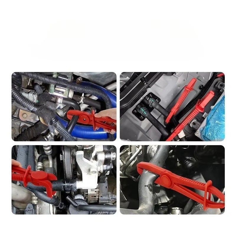 3Pcs Fuel Water Brake Line Pipe Pinch Off Pliers Flexible Hose Clamp Pliers Set