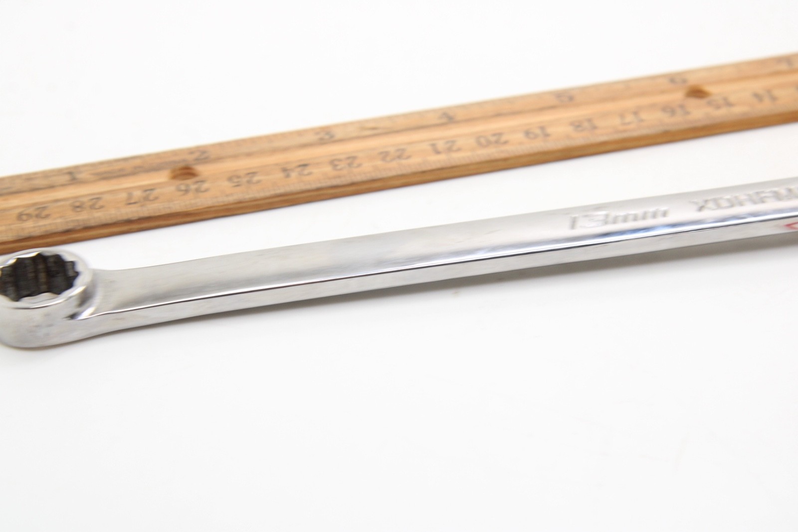 Snap-on XDHFM1314 13x14mm 12 Pt. Metric 0° Offset Box Wrench 11″ Long USA