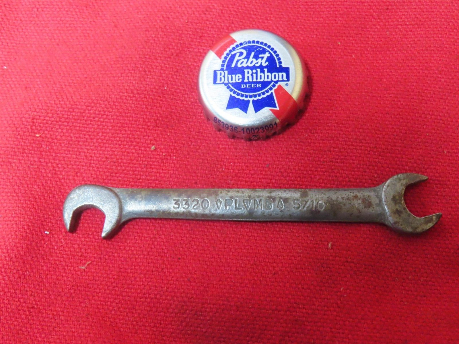 Vtg Plomb 3320 ignition Wrench,5/16,WF Style,Opp Arrows,USA~GD+🤠🤠PL2.26.24RL