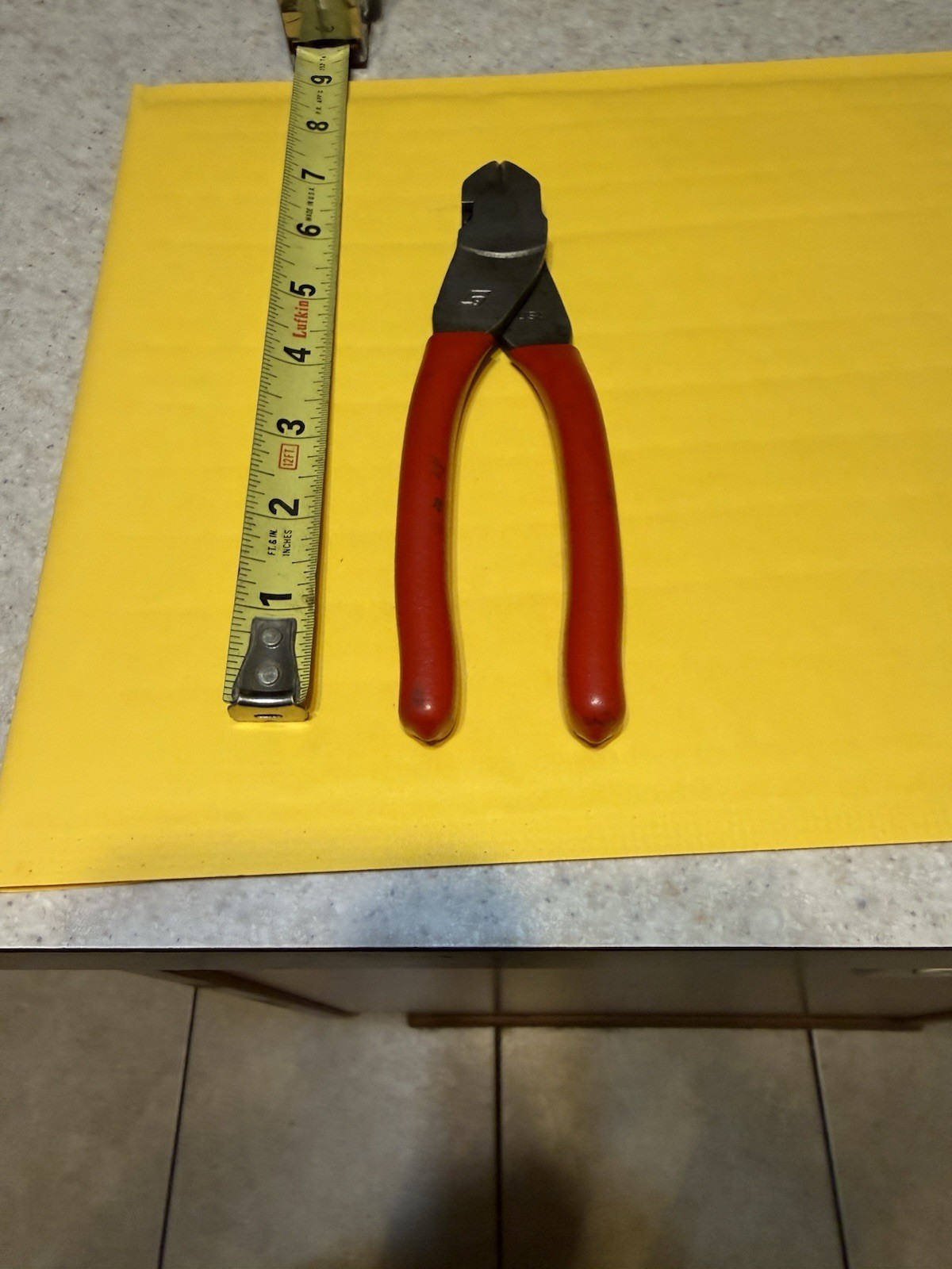 Snap On 87ACF Wire Cutters red/soft grips