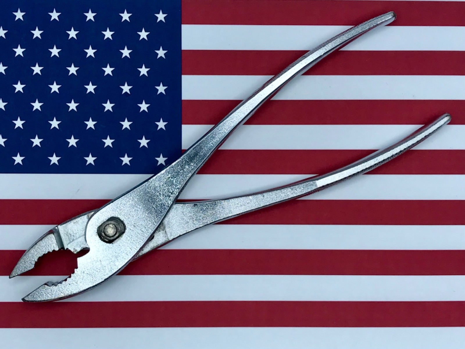 Vintage Lectrolite 10” Slip Joint Pliers, No. 10-N, USA 🇺🇸