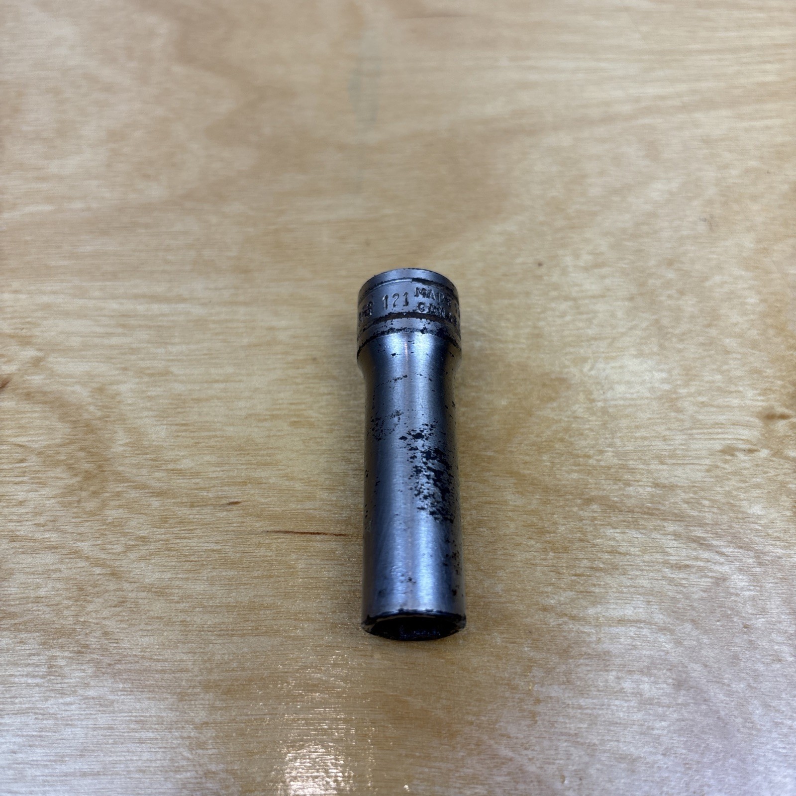 Snap-On Tools SFS121 3/8in. 3/8″ Drive 6 Point SAE Deep Chrome Socket