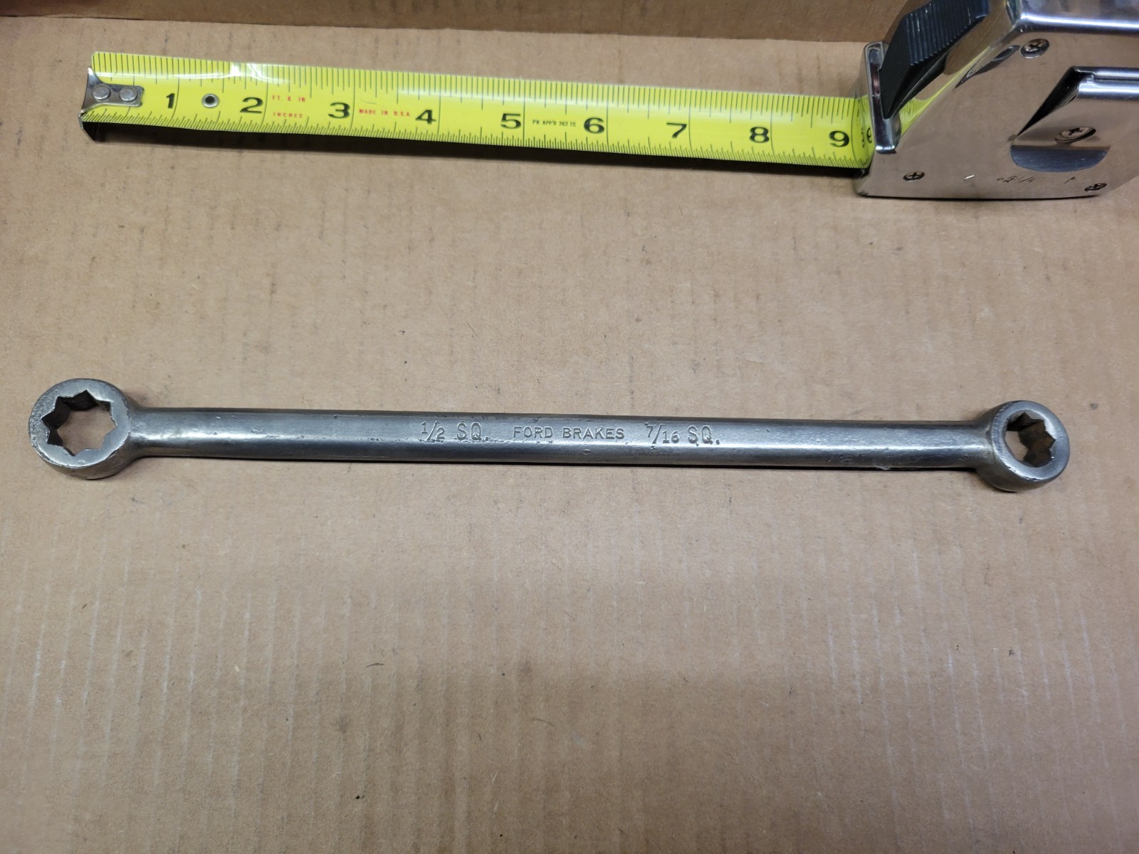 Herbrand Van Chrome Ford Brake Wrench No 2333