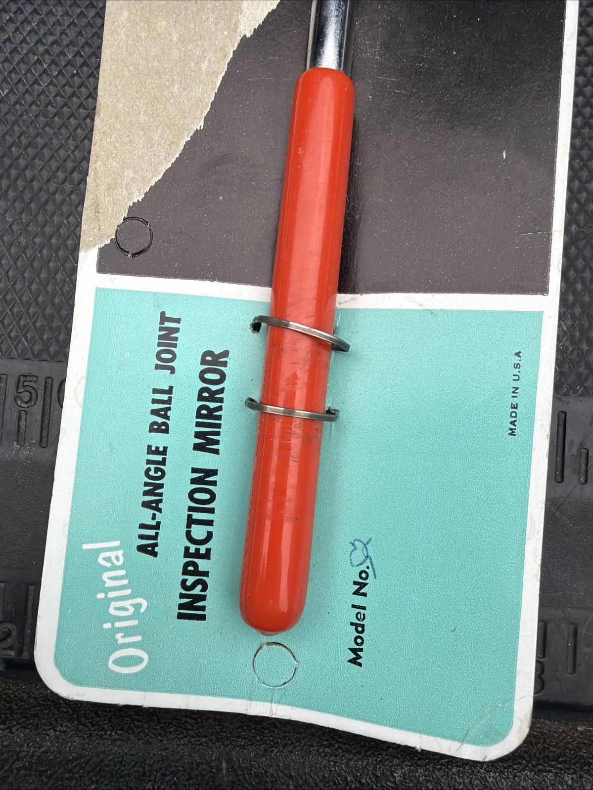 Original Ullman Devices USA All Angle Ball Joint Inspection Mirror S2 Rare Nos