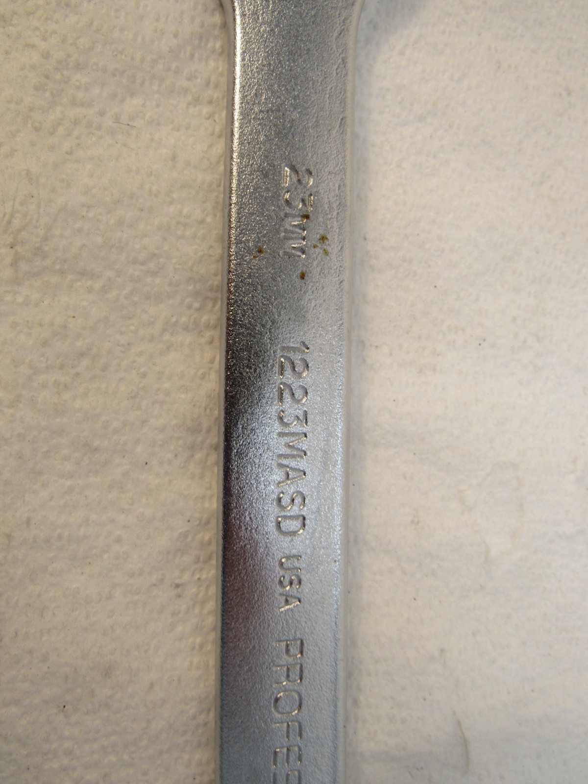Proto 23mm Combination Wrench 12 Point Satin Chrome Finish 1223MASD USA NON Slip