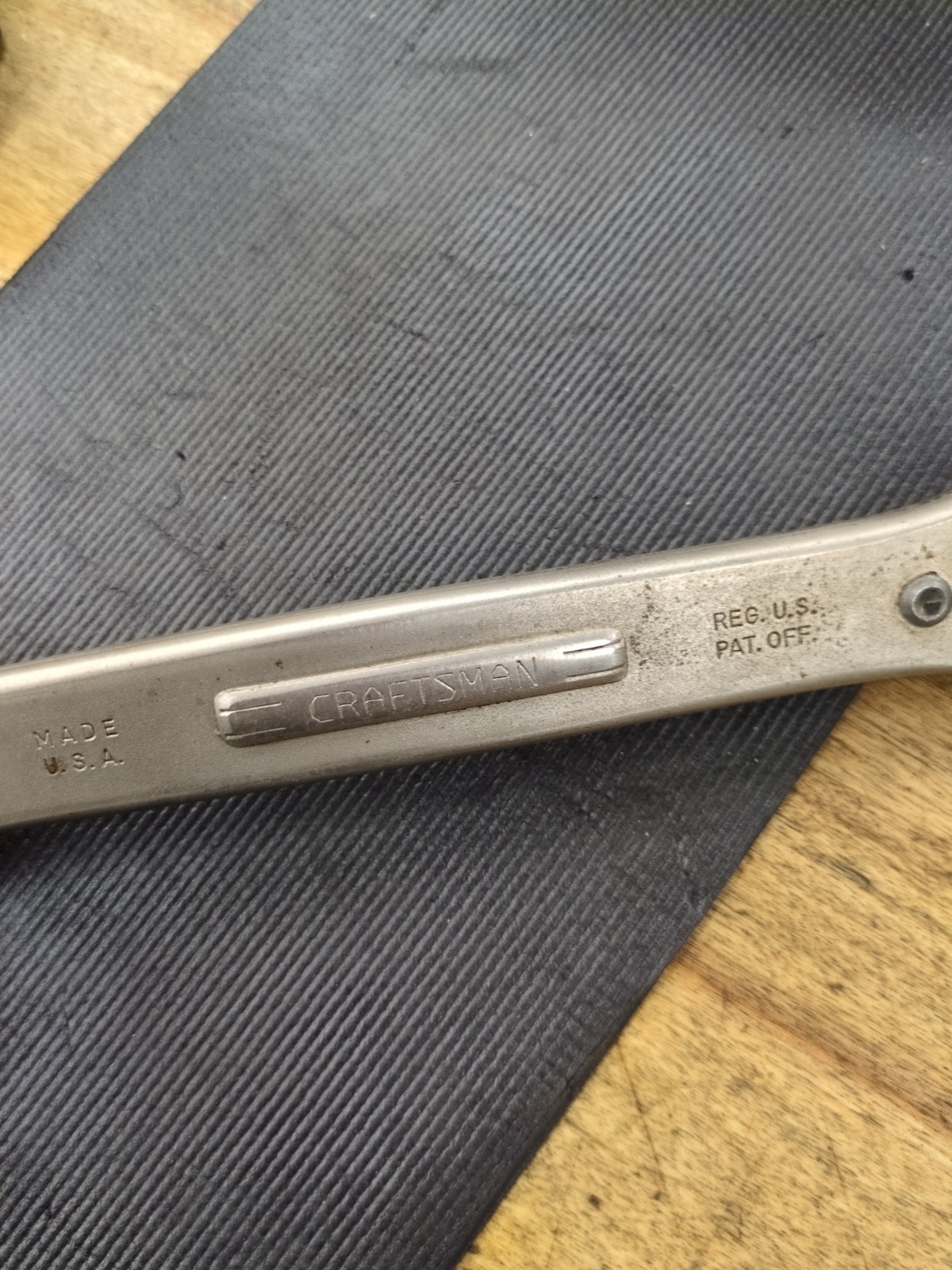Craftsman 5/8″ x 3/4″ Box End Ratcheting Wrench Made in USA Vintage