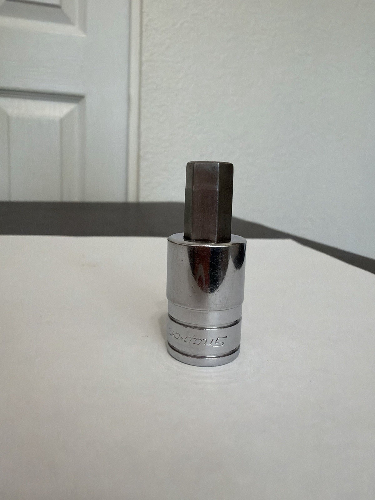 Snap On 3/8″ Drive 3/8″ SAE Ball Hex Bit Driver Socket FAB12E *Cut*