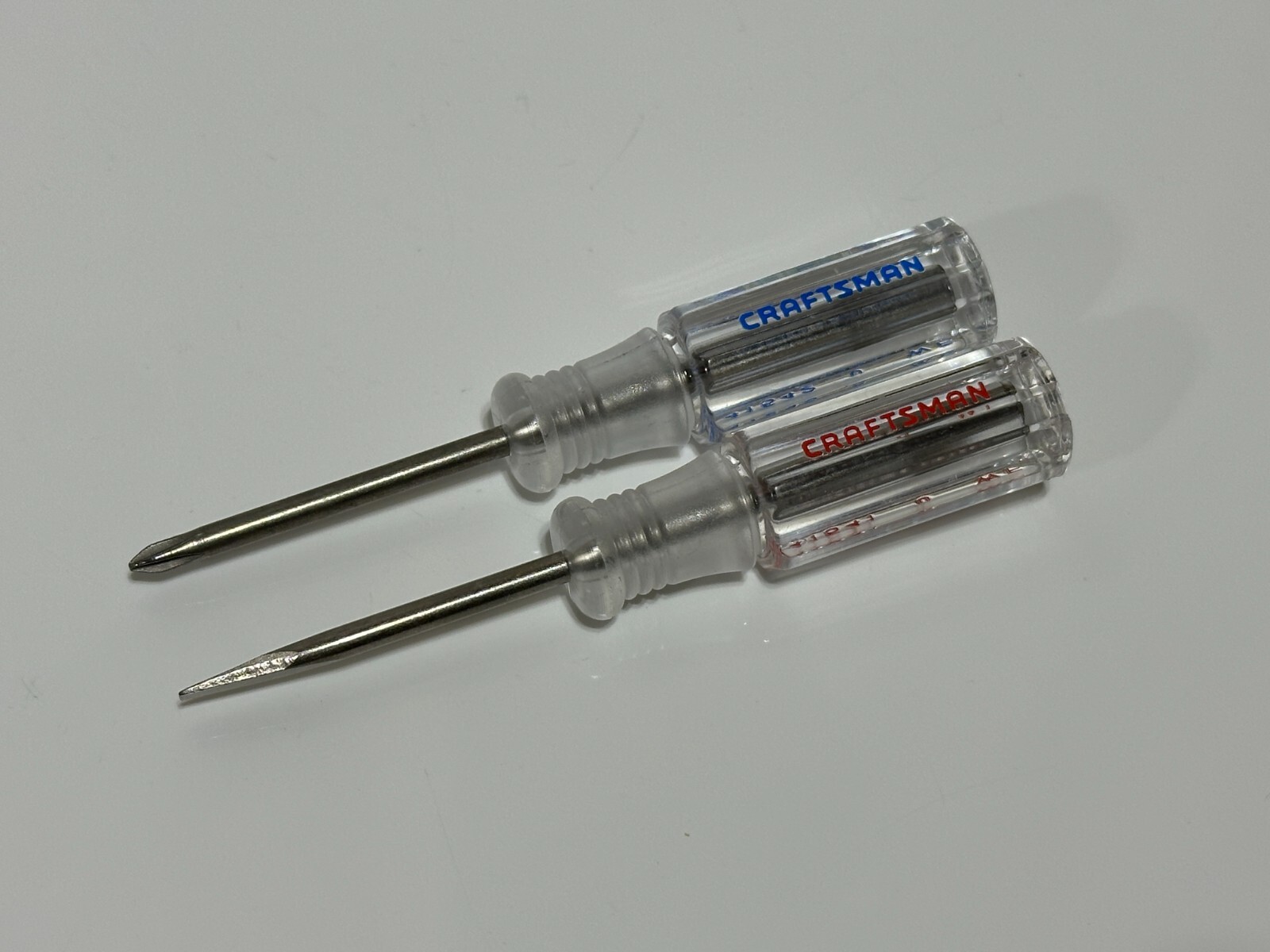 Craftsman USA (NOS) 41543 2pc Precision Mini Phillips Slotted Screwdriver Set