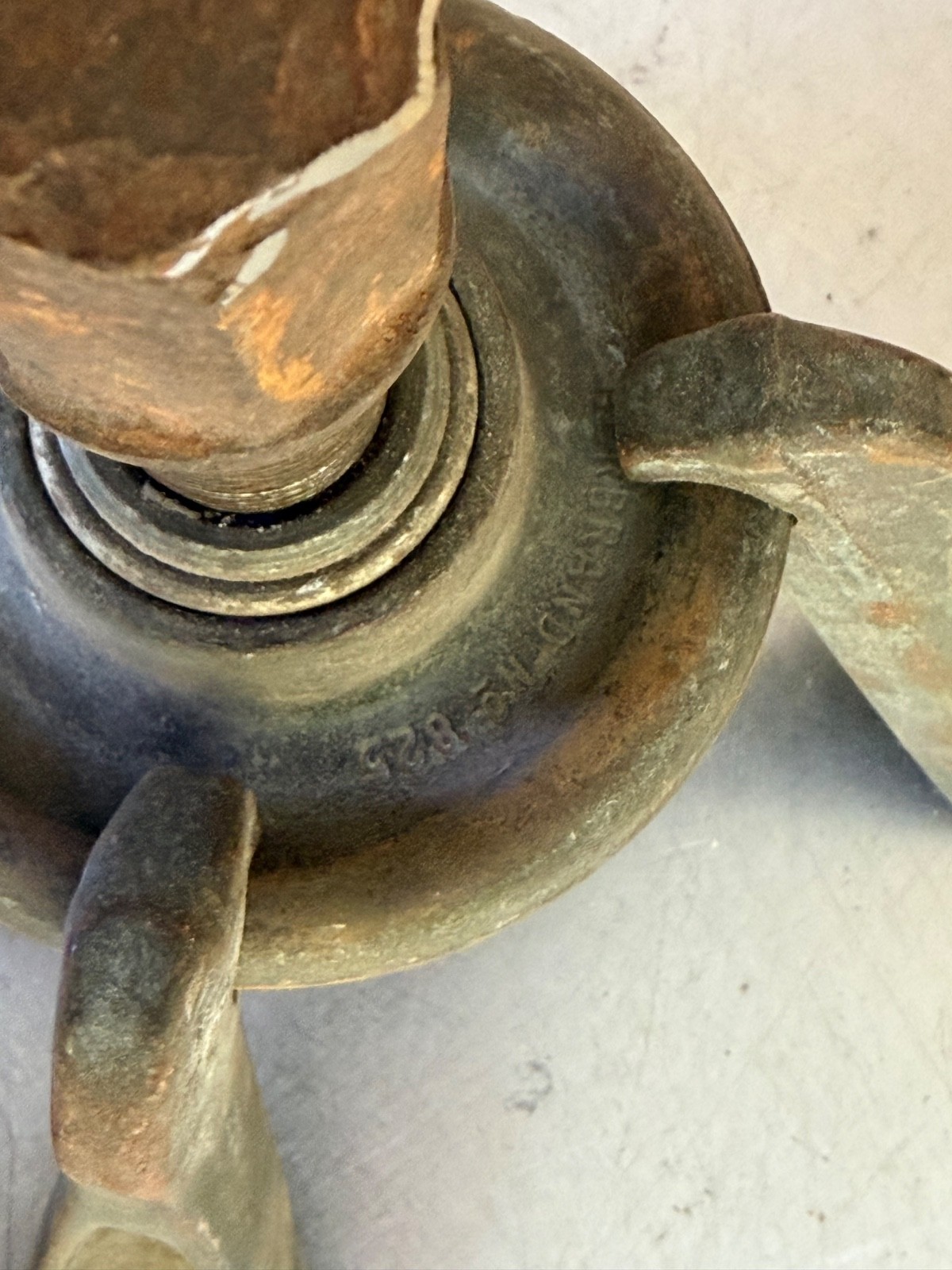 Vintage Original Herbrand 825 Hub Puller 3 Jaw Wheel Axle Puller Heavy-Duty USA