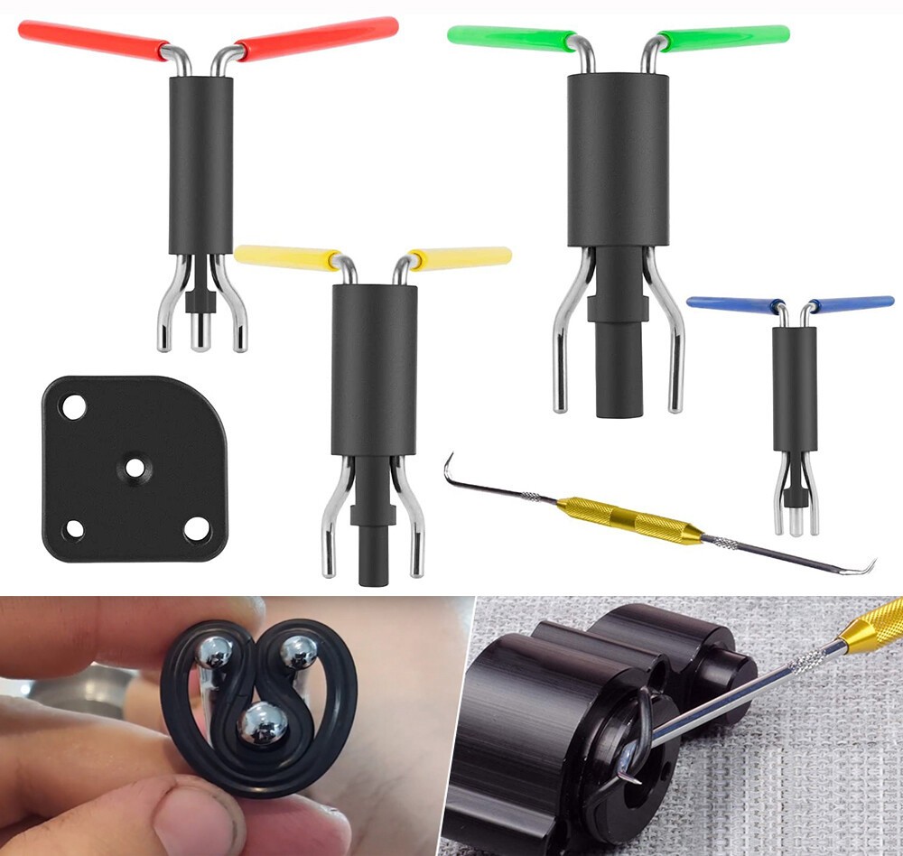 U-Cup Seal Installation Tool Set for Hydraulic Cylinders 20mm-165mm w/Seal Pick