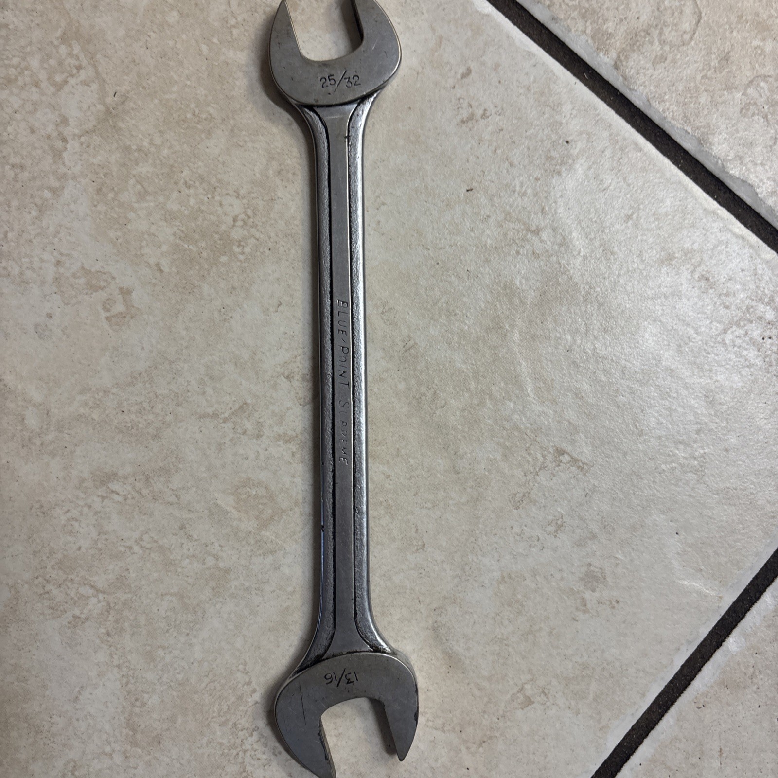 Blue Point Supreme S2526 25/32″ x 13/16″ Open End Wrench by Snap On