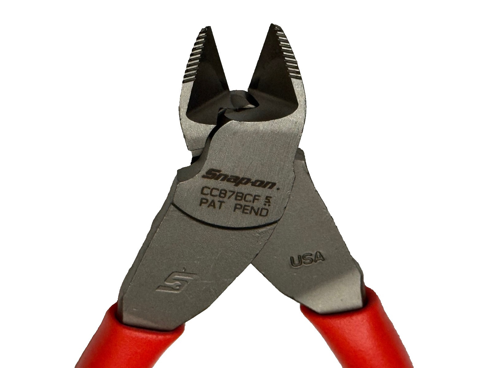 Snap-on Tools ORANGE 8″ ComboCut Flush Cutter w/Hard Wire Feature CC87BCFO NEW