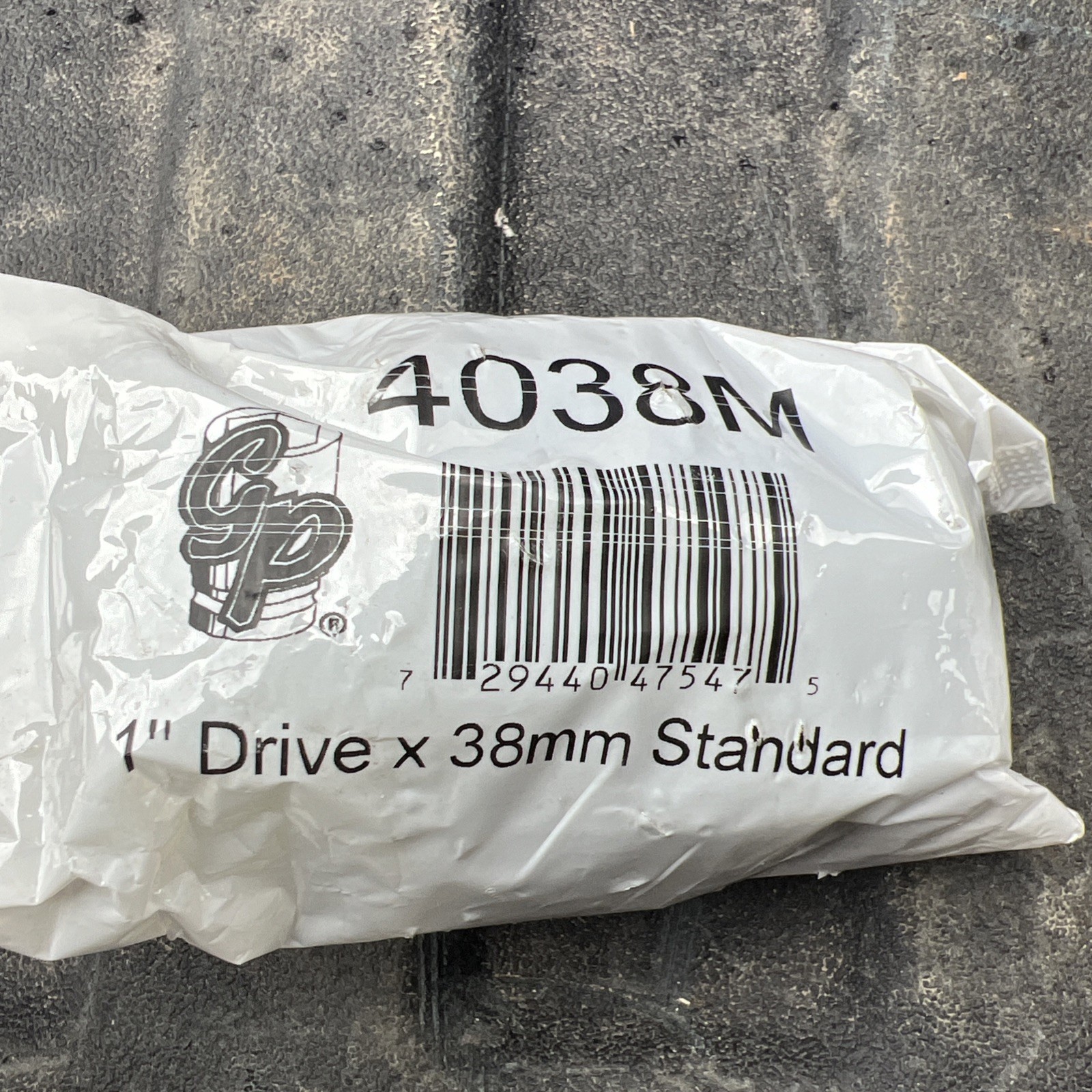 GP 38mm Impact Socket 4038M 1″ Drive