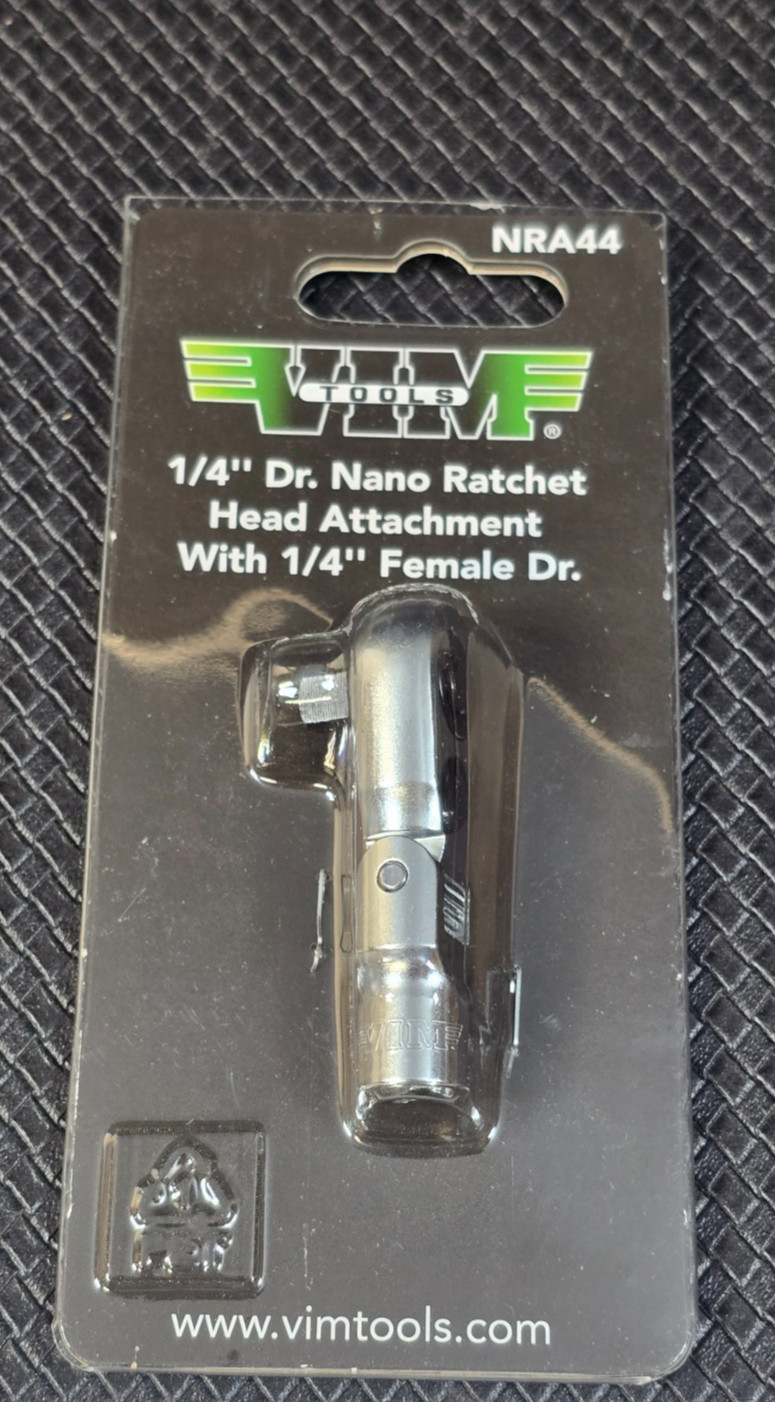VIM Tools NRA44 1/4» DR. NANO RATCHET HEAD ATTACHMENT