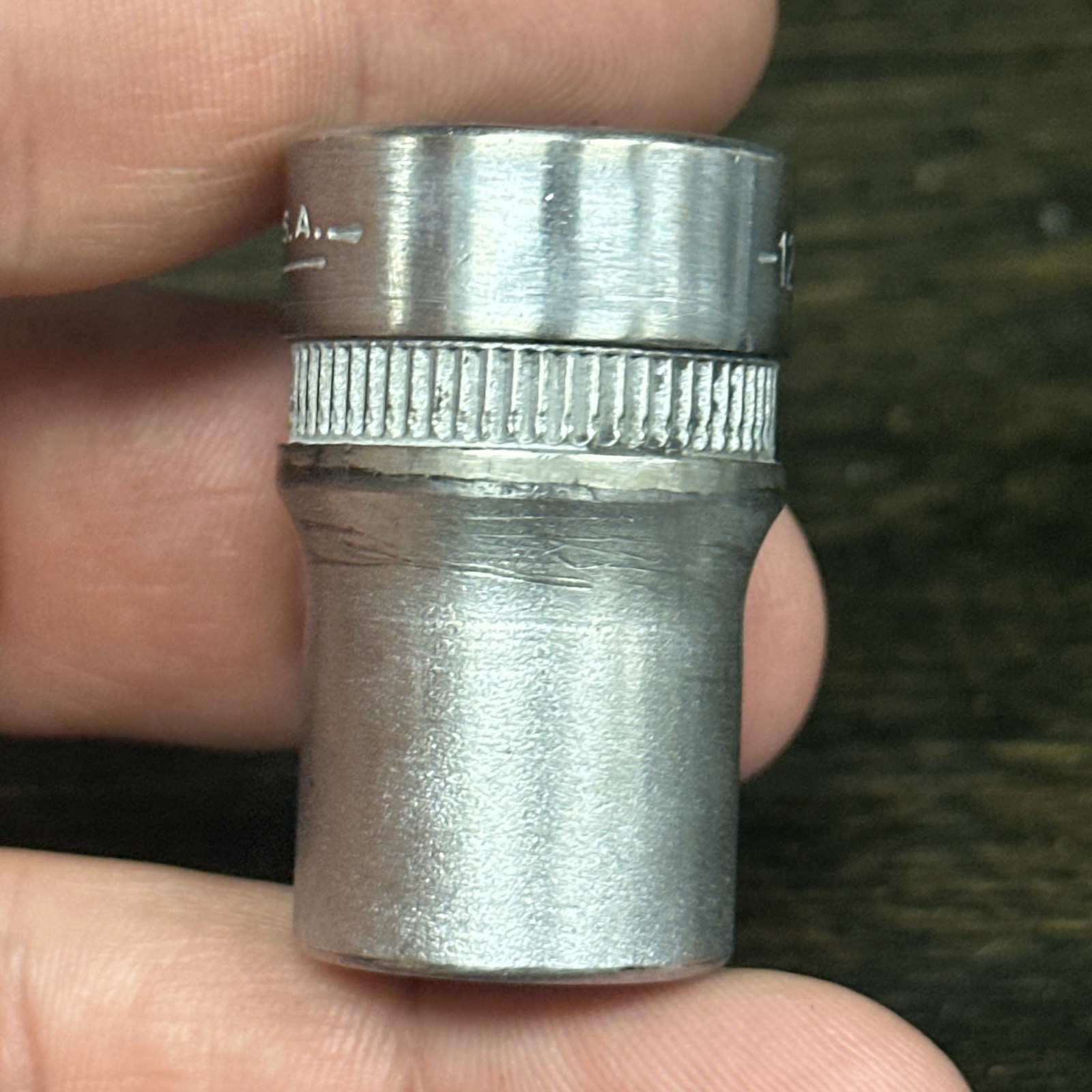 Indestro Super 9/16″ 6 Point Shallow Chrome Socket 1/2″ Drive 1218H