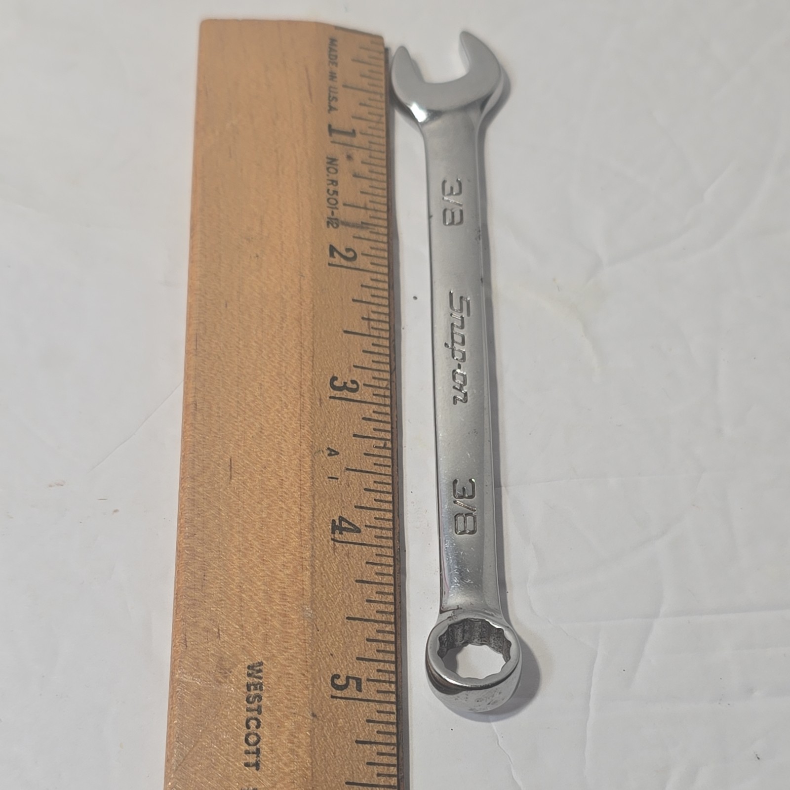 SNAP ON TOOLS OEX120B SAE 3/8″ SHORT FLANK DRIVE COMBINATION WRENCH
